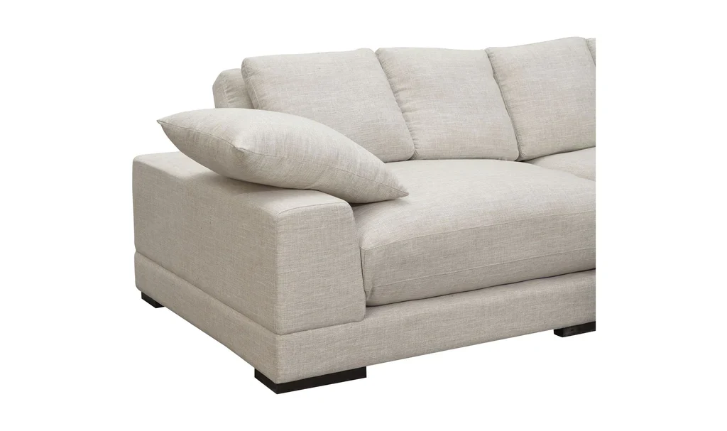 Plush Reversible Deep Seat Sectional Sofa By Modholic - Image 2