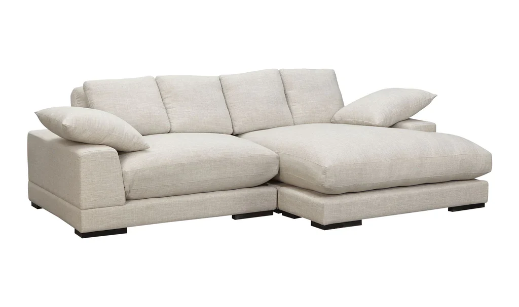 Plush Reversible Deep Seat Sectional Sofa By Modholic - Image 4