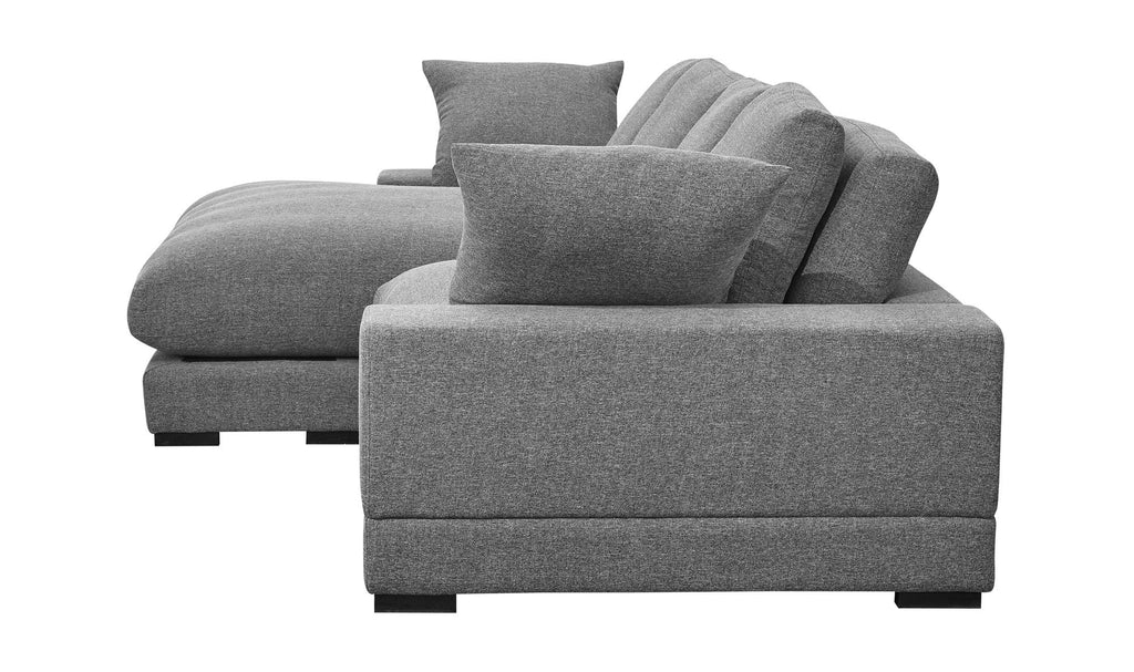 Plush Reversible Deep Seat Sectional Sofa By Modholic - Image 9