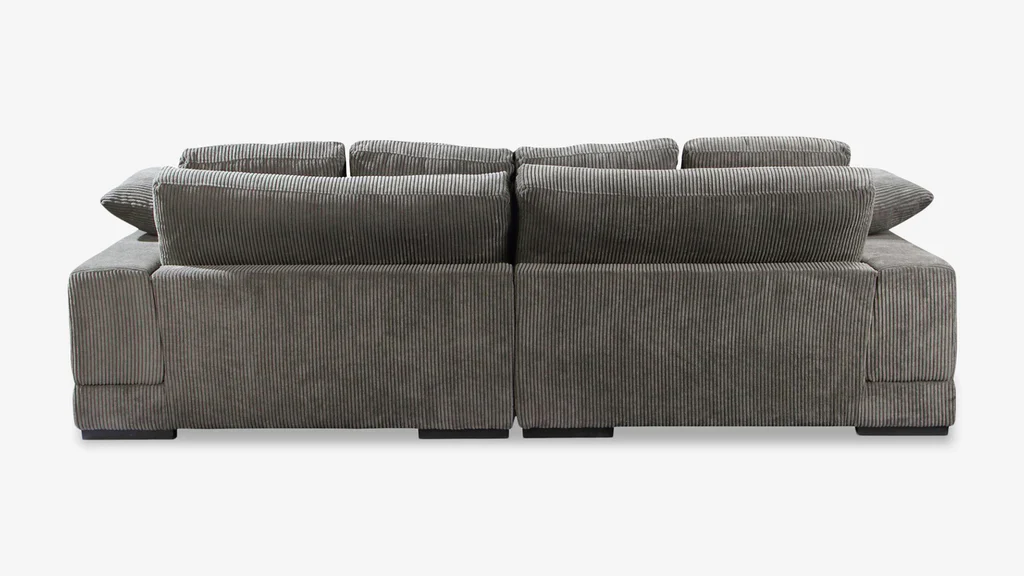 Plush Reversible Deep Seat Sectional Sofa By Modholic - Image 2