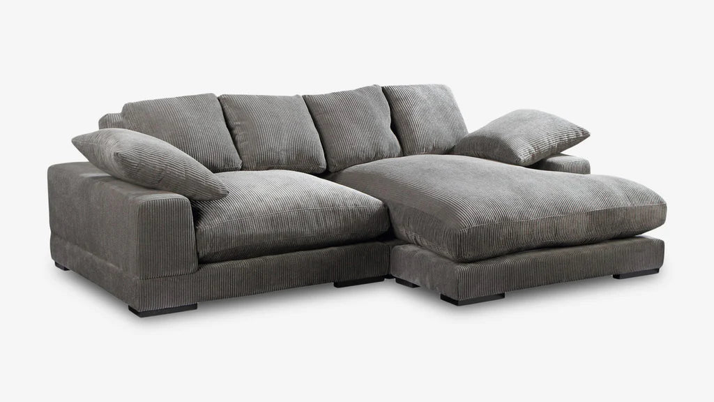 Plush Reversible Deep Seat Sectional Sofa By Modholic - Image 3