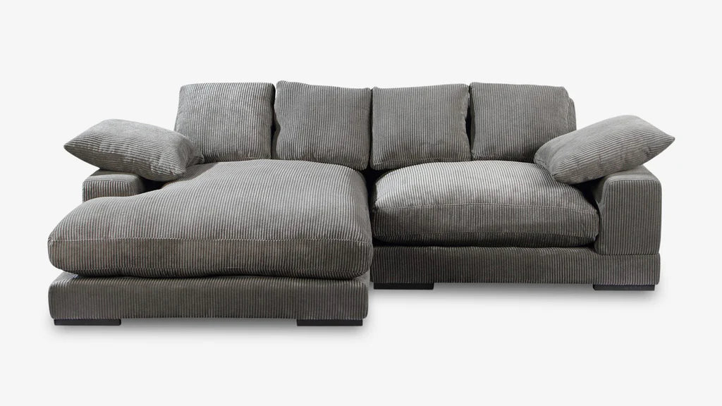 Plush Reversible Deep Seat Sectional Sofa By Modholic - Image 4