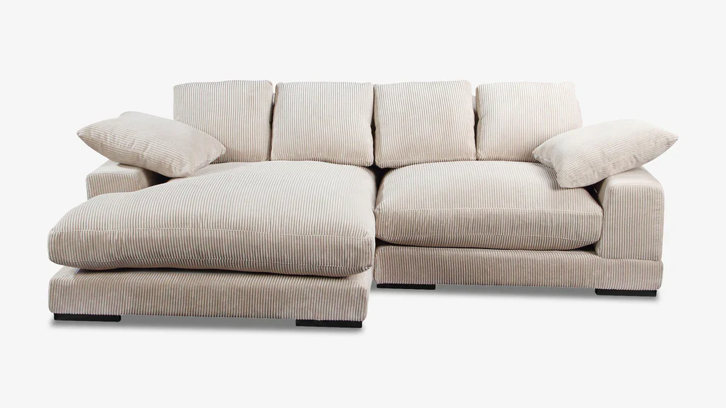 Plush Reversible Deep Seat Sectional Sofa By Modholic - Image 8