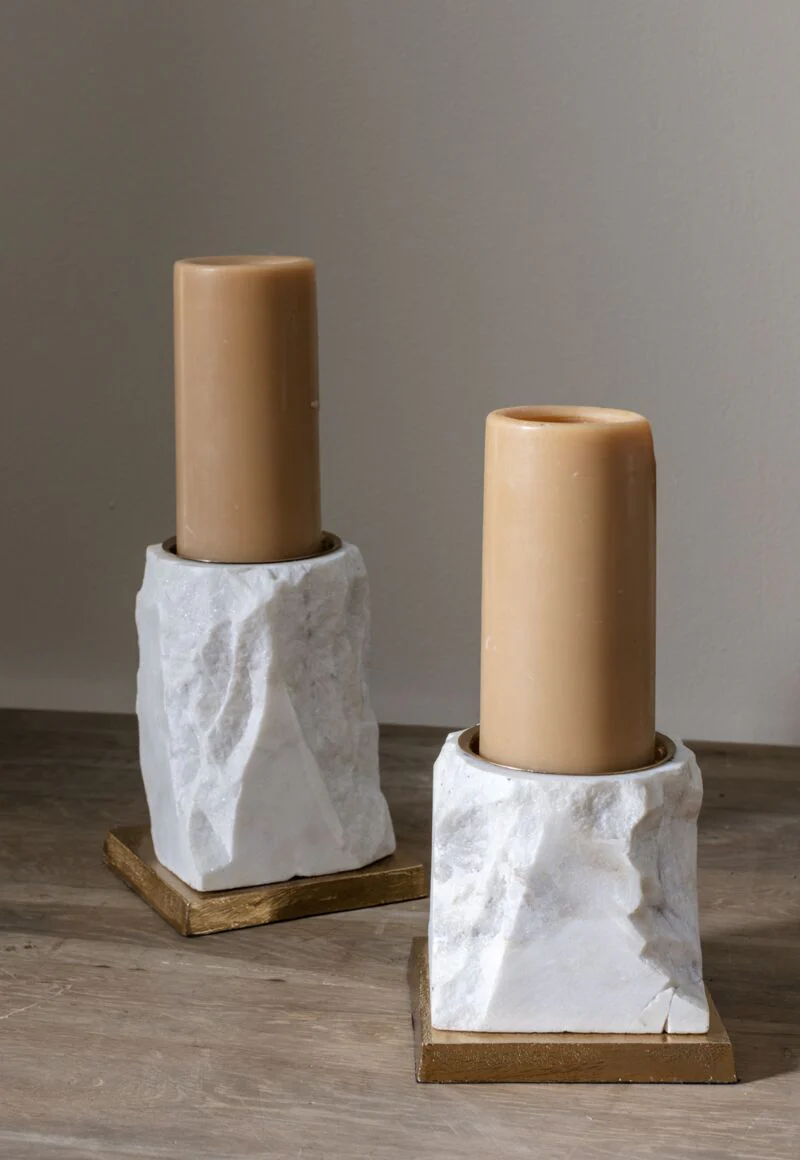 Plymouth Candleholder 5"x 4.75" By Accent Decor - Image 3