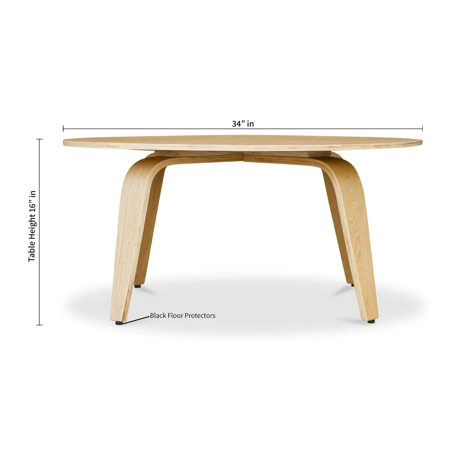 Plywood Coffee Table By World Modern Design - Image 3