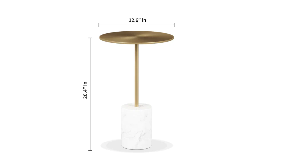 Poke Side Table Black By Modholic - Image 7