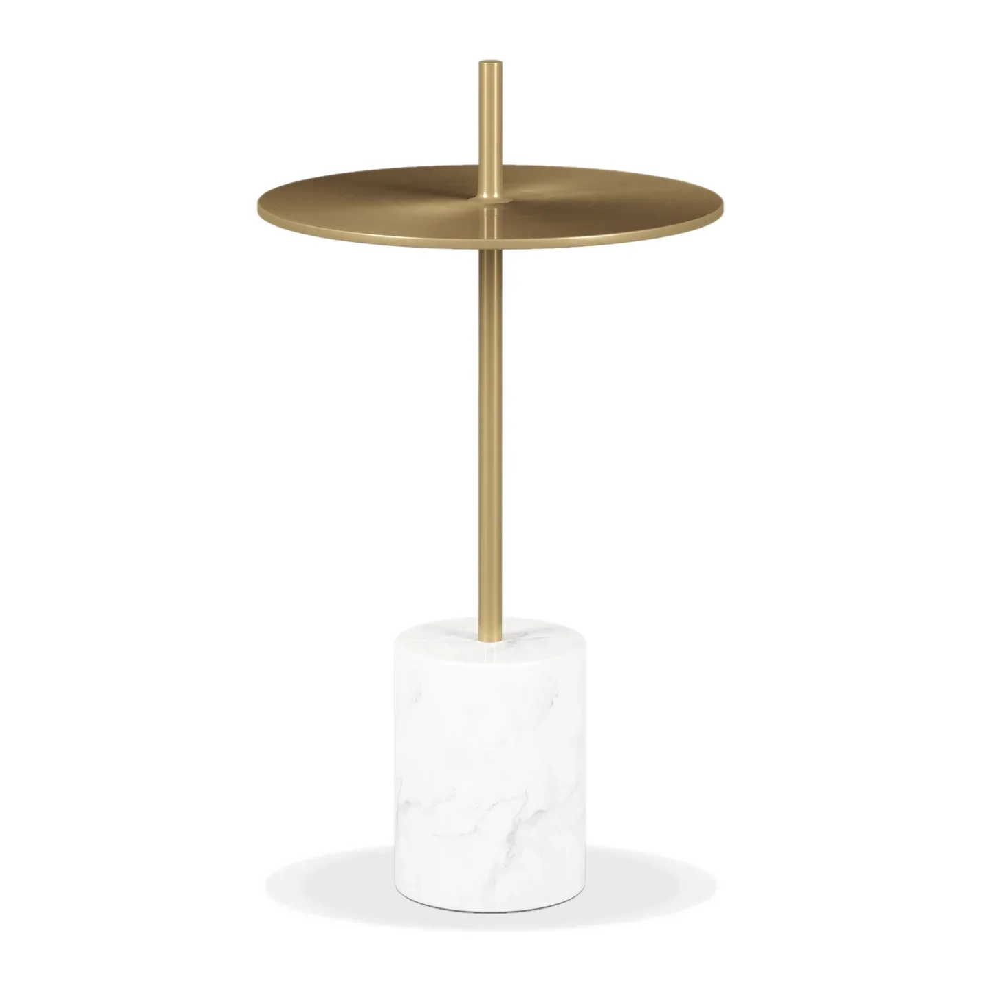 Poke Side Table, Gold By World Modern Design - Image 4