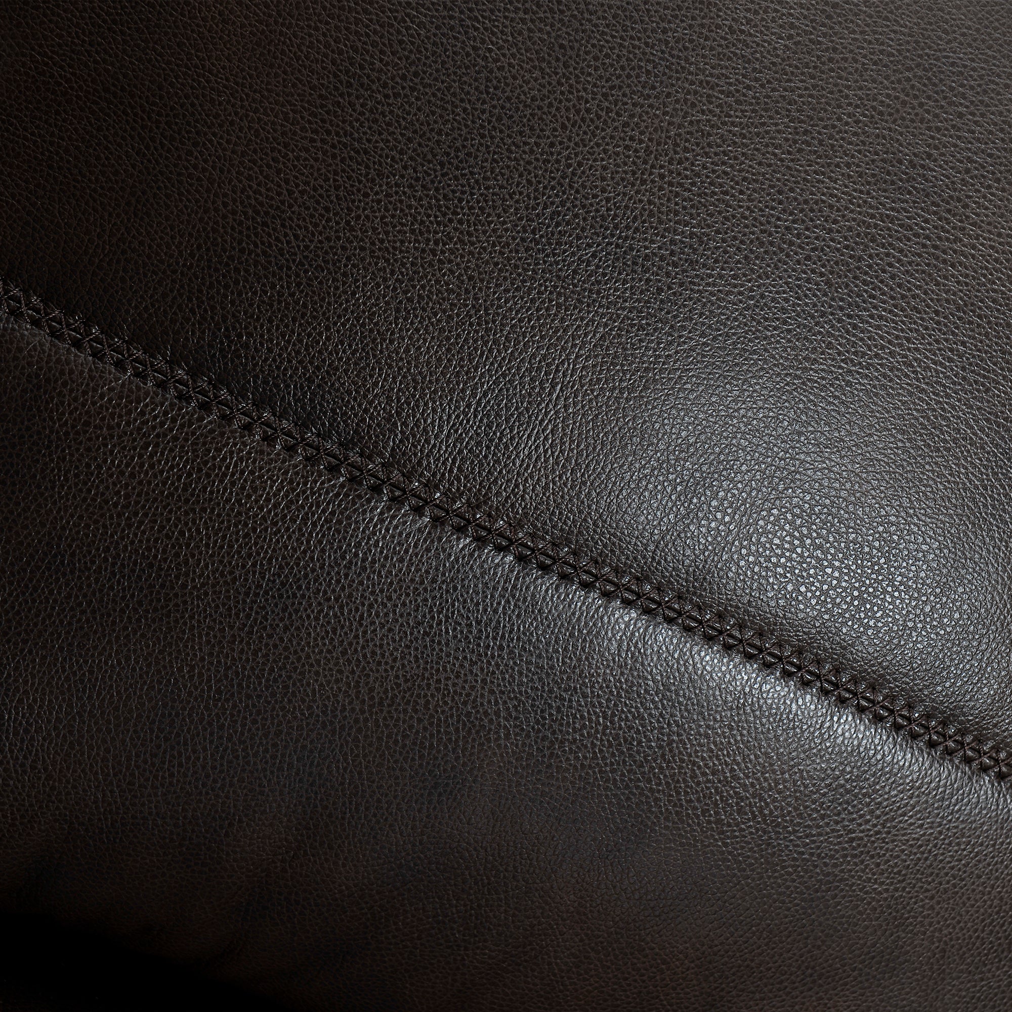 Pompeii 87" Dove Gray Leather Sofa By Armen Living - Image 18