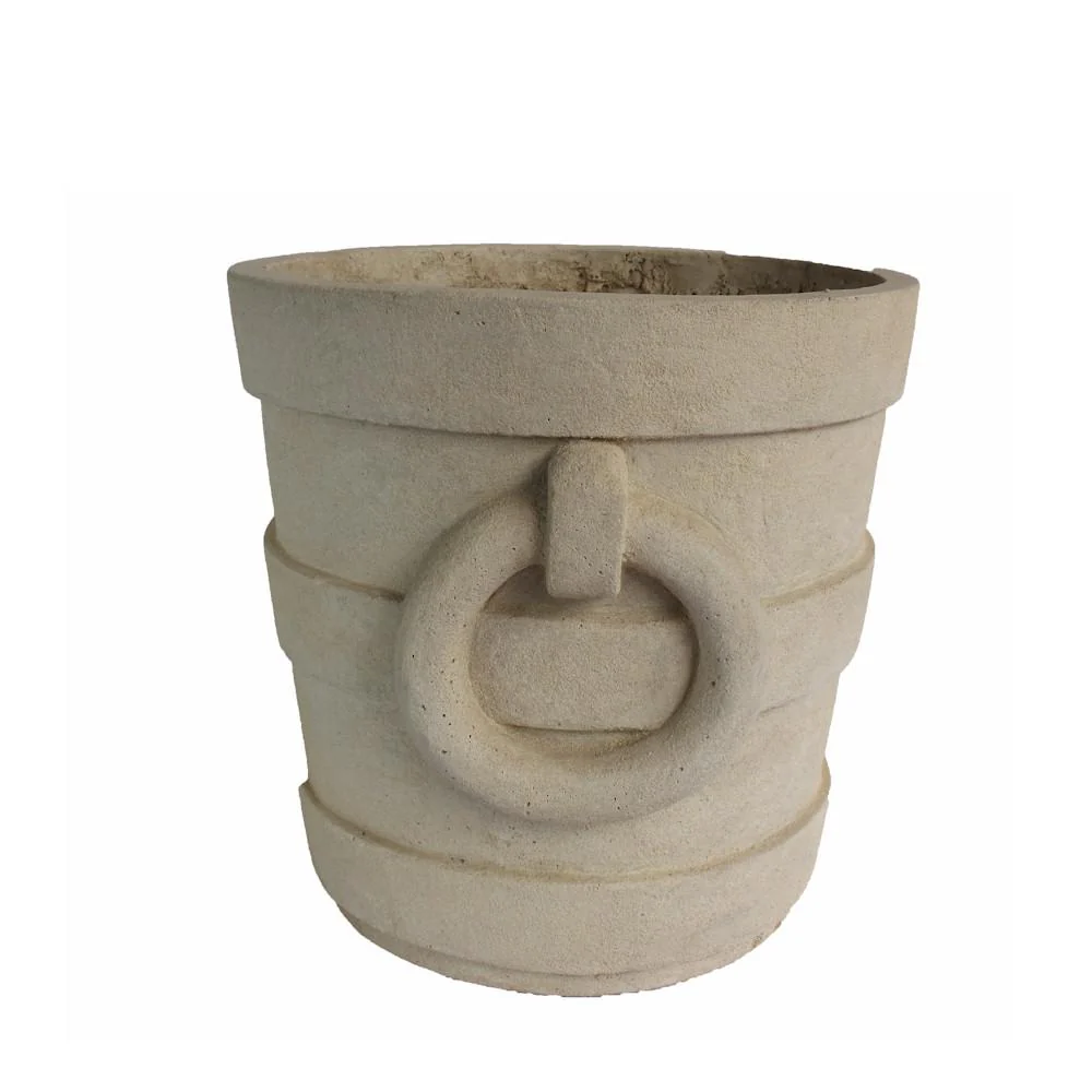 Pompeii Round Planter By Anderson Teak - Image 2