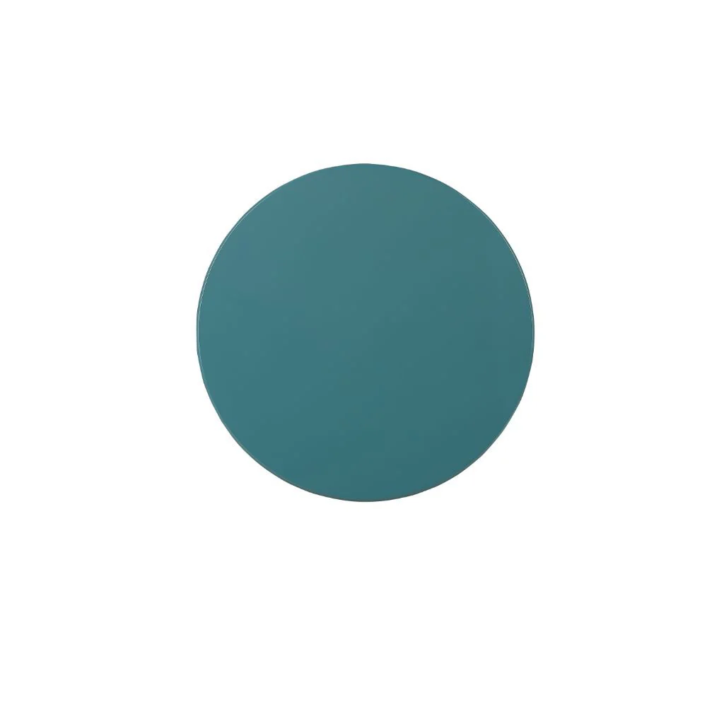 Pop of Color Teal Side or End Table By Homeroots - Image 4