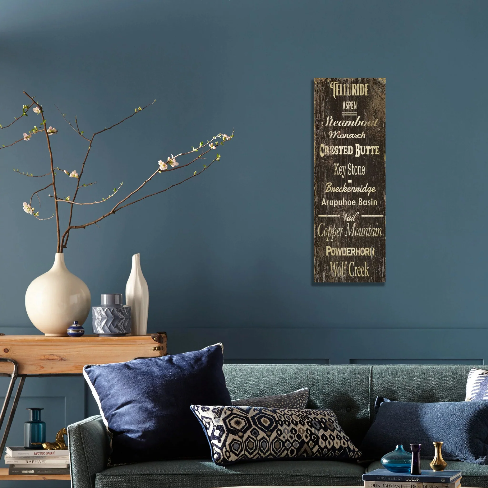 Popular Ski Resorts XL Wall Décor By Homeroots - Image 3