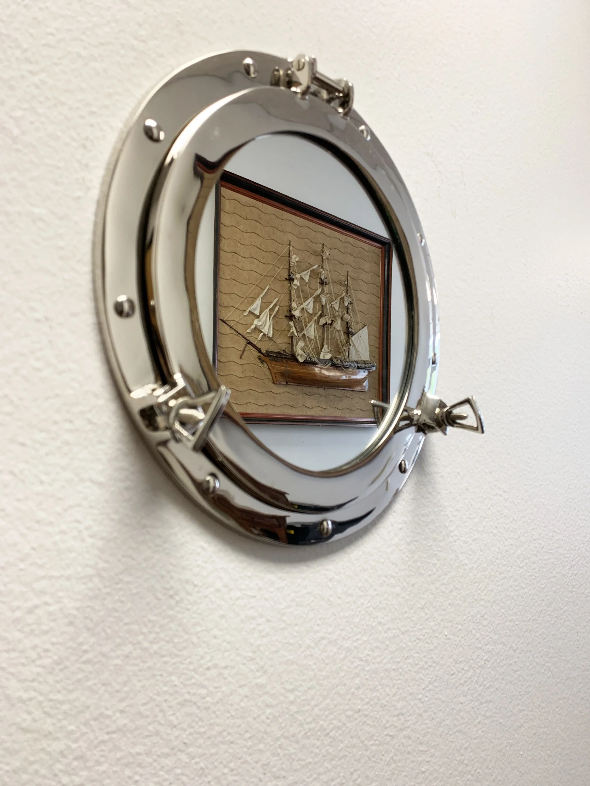 Porthole Mirror By Homeroots - 364348 - Image 7