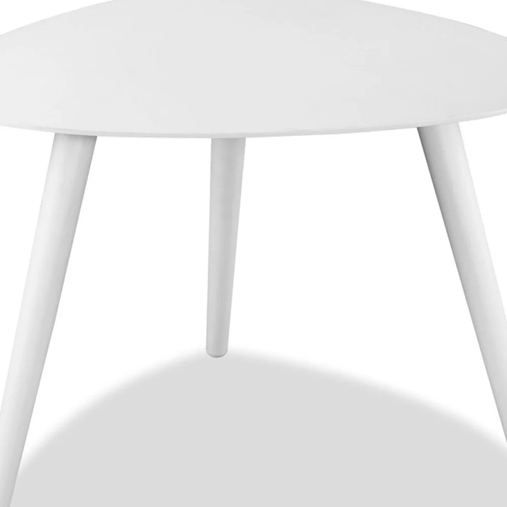 Powder Coated Aluminum Small Side Table By Homeroots - Image 6