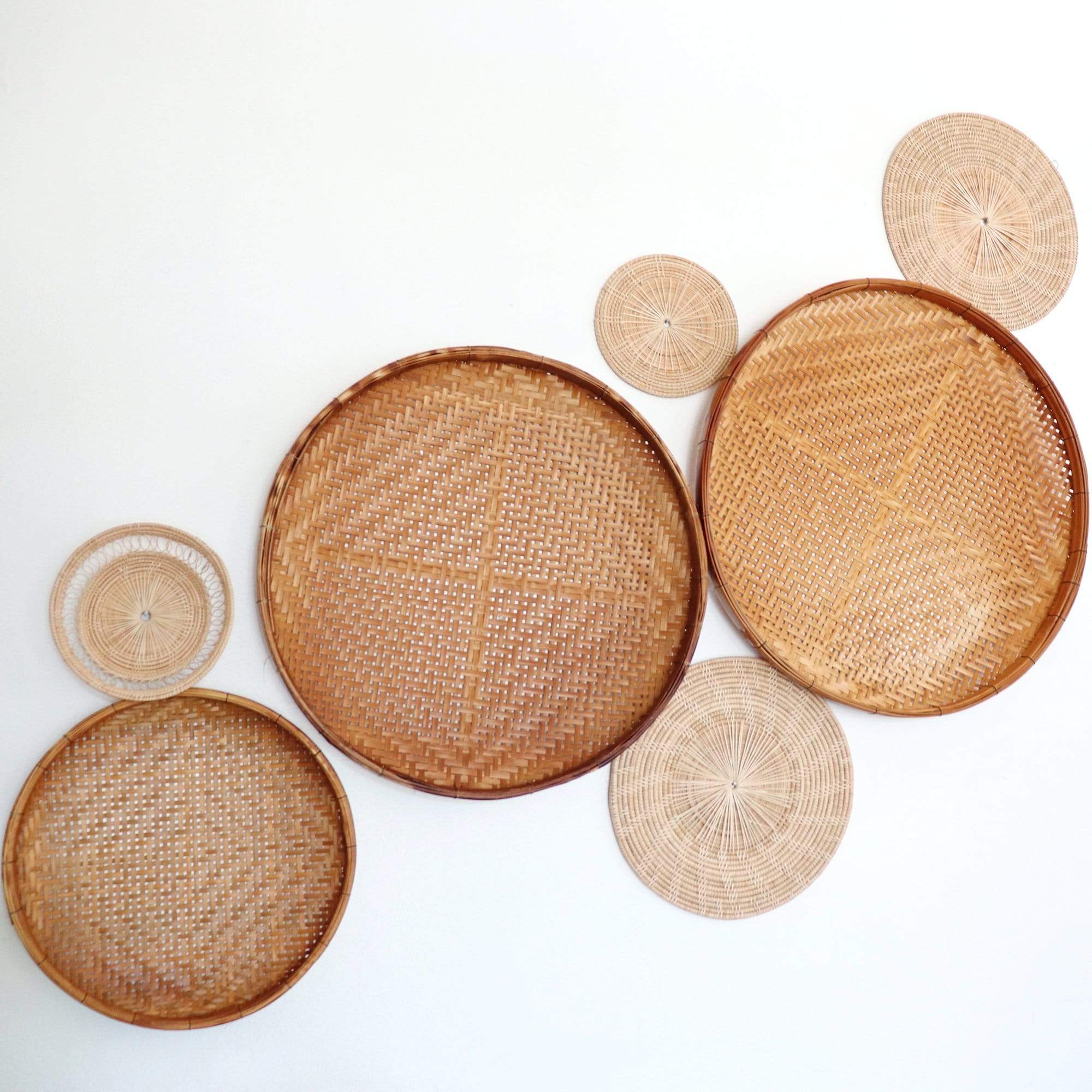 Pran La Da - Wall Hanging Decor Set Of 7 By Thaihome - Image 4