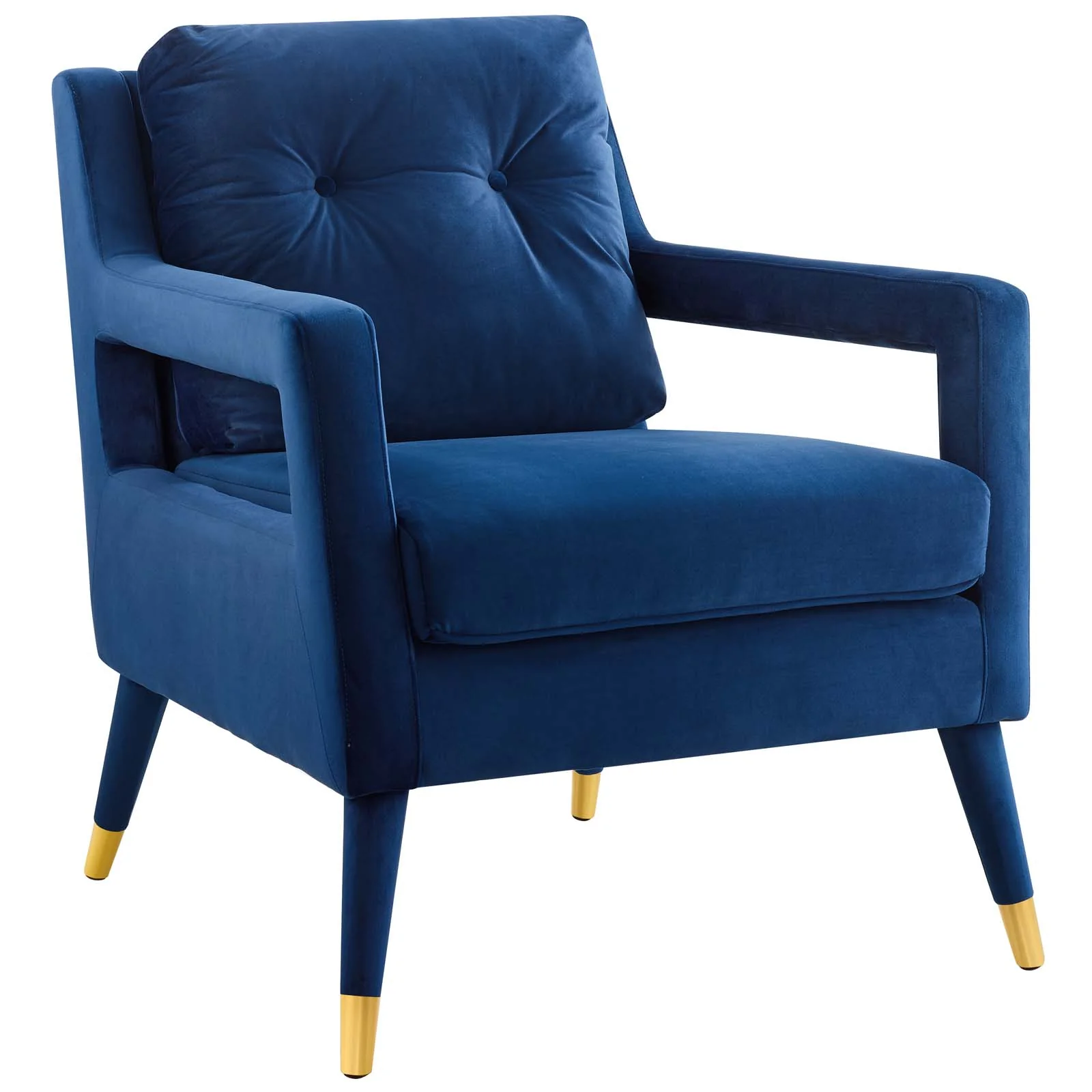 Premise Accent Lounge Performance Velvet Armchair By Modway - EEI-3457 - Image 2