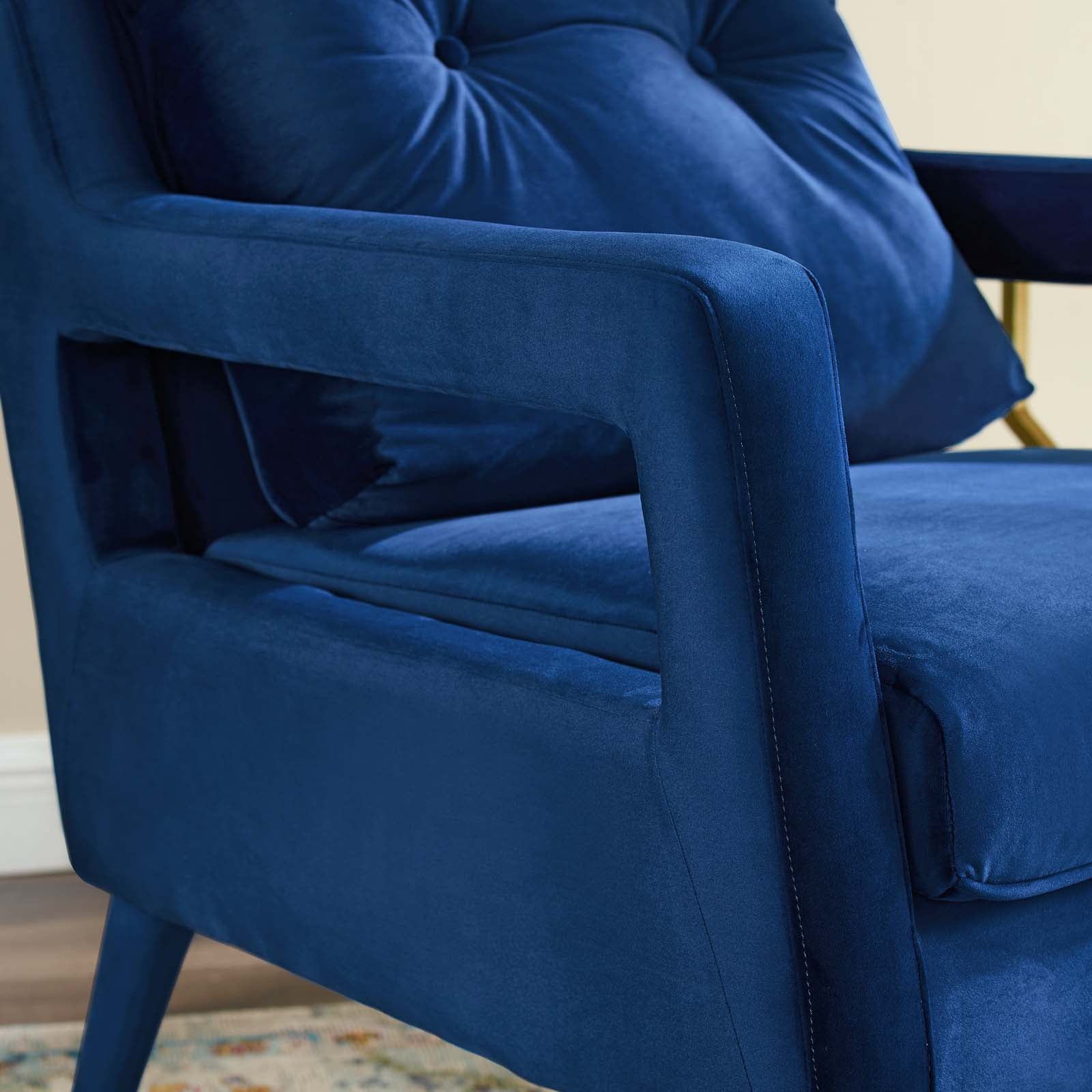 Premise Accent Lounge Performance Velvet Armchair By Modway - EEI-3457 - Image 8