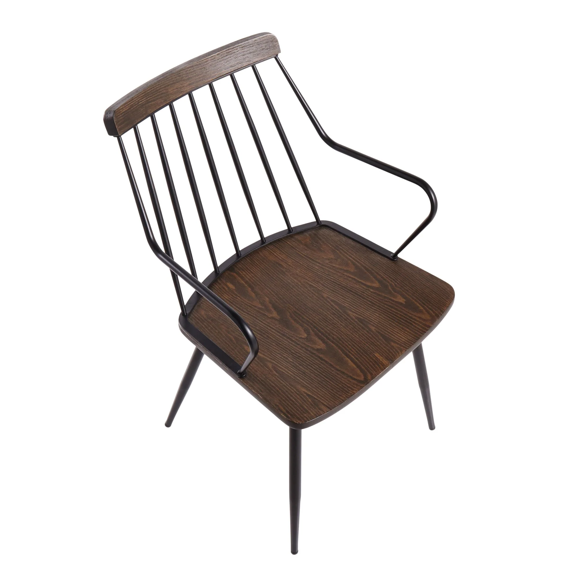 Preston Chair - Set of 2 Brown By LumiSource - Image 4