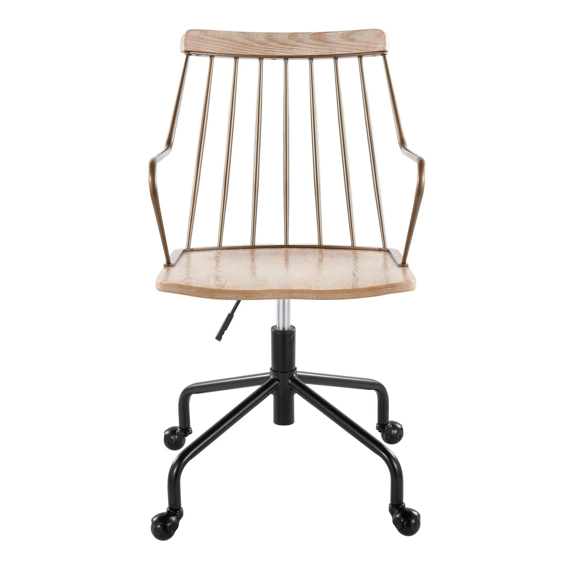 Preston Adjustable Office Chair White By LumiSource - Image 3