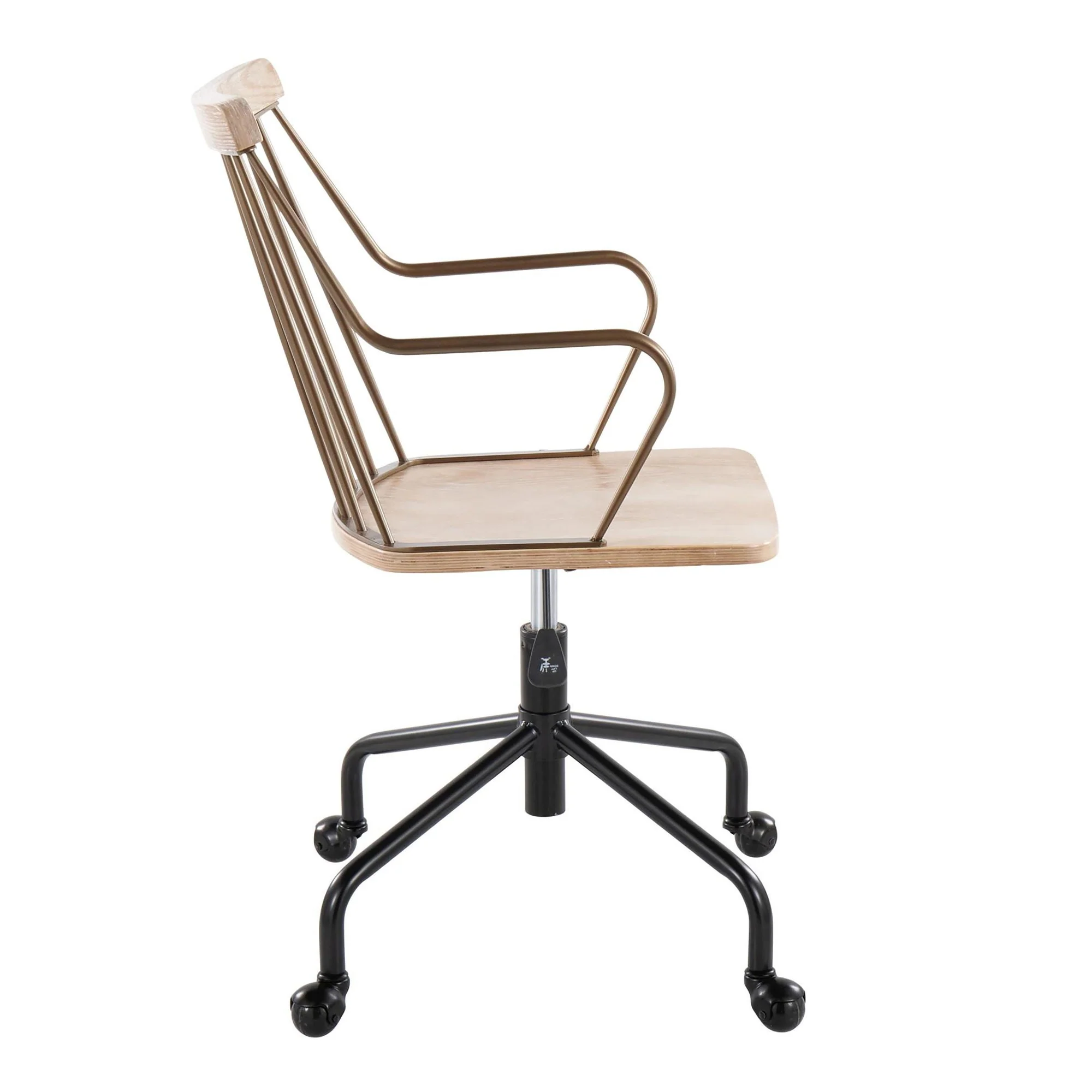 Preston Adjustable Office Chair White By LumiSource - Image 6