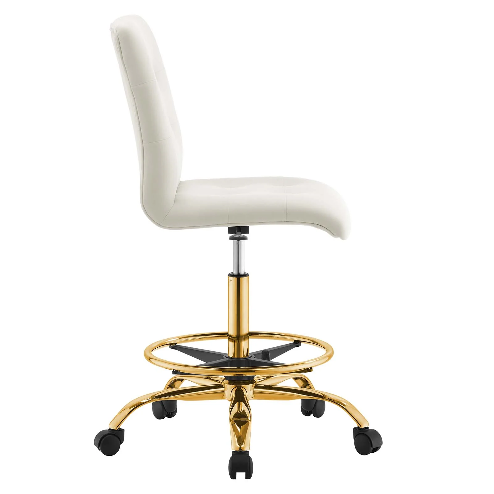 Prim Armless Performance Velvet Drafting Chair By Modway - EEI-4977 - Image 26