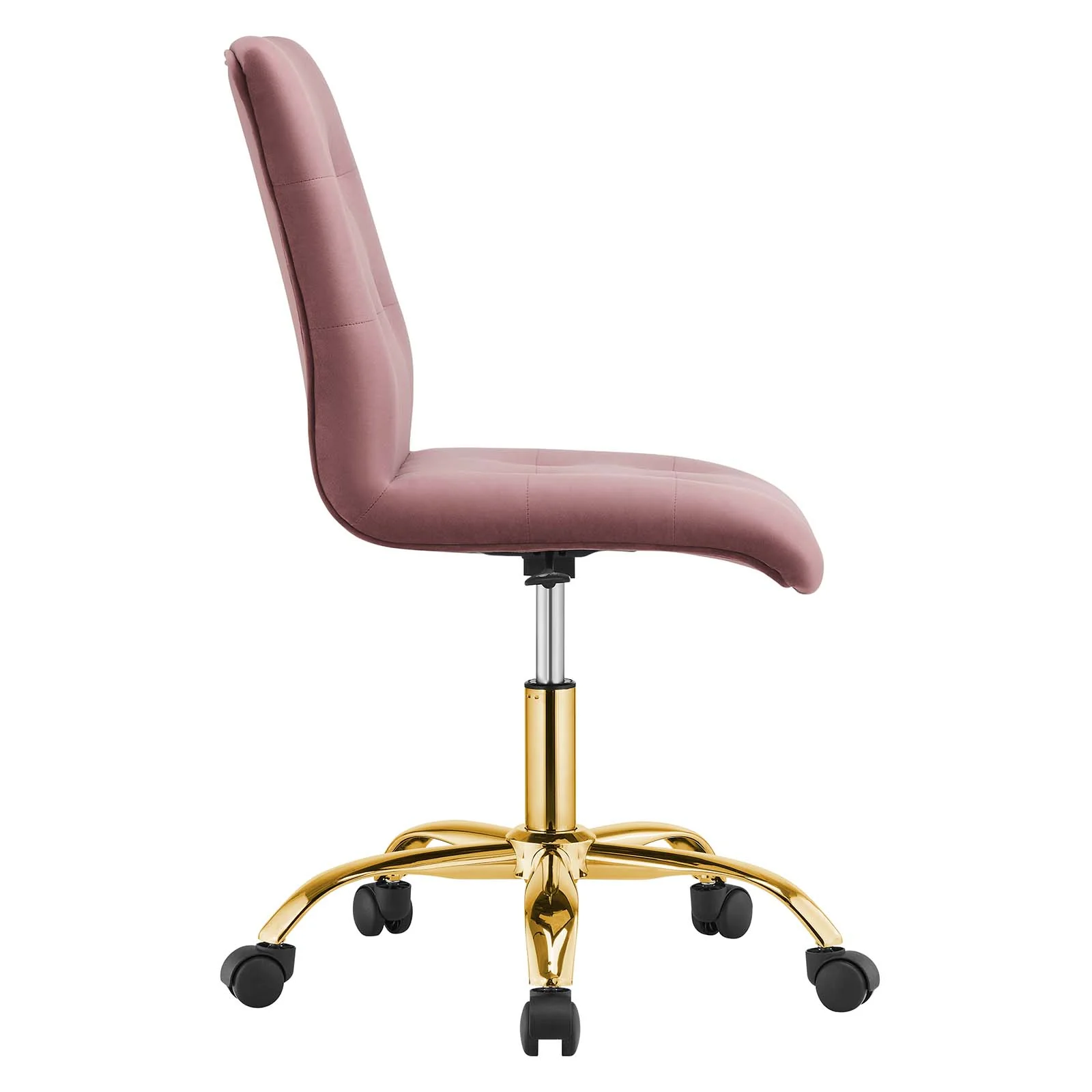 Prim Armless Performance Velvet Office Chair By Modway - EEI-4973 - Image 10