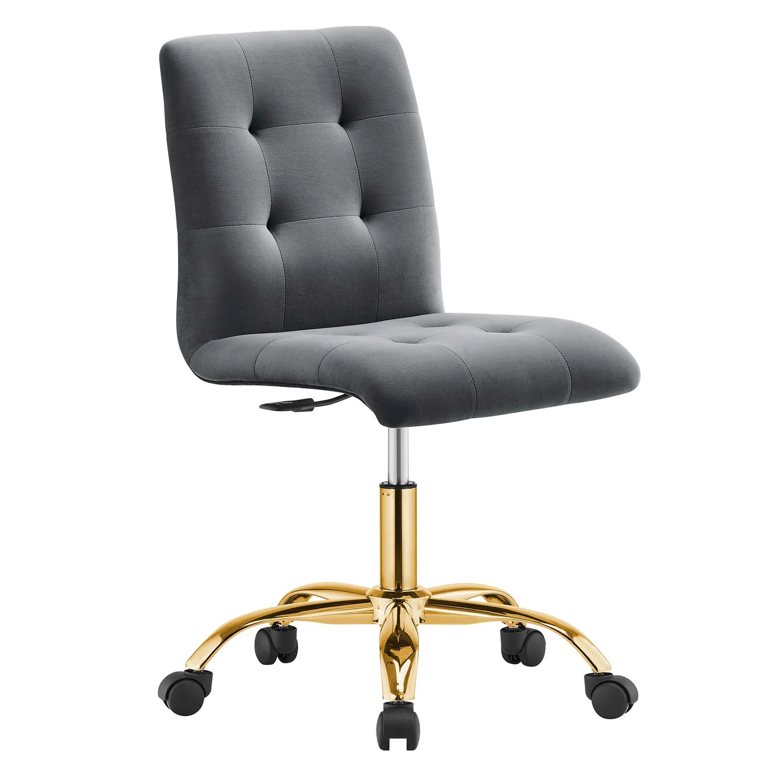 Prim Armless Performance Velvet Office Chair By Modway - EEI-4973 - Image 17
