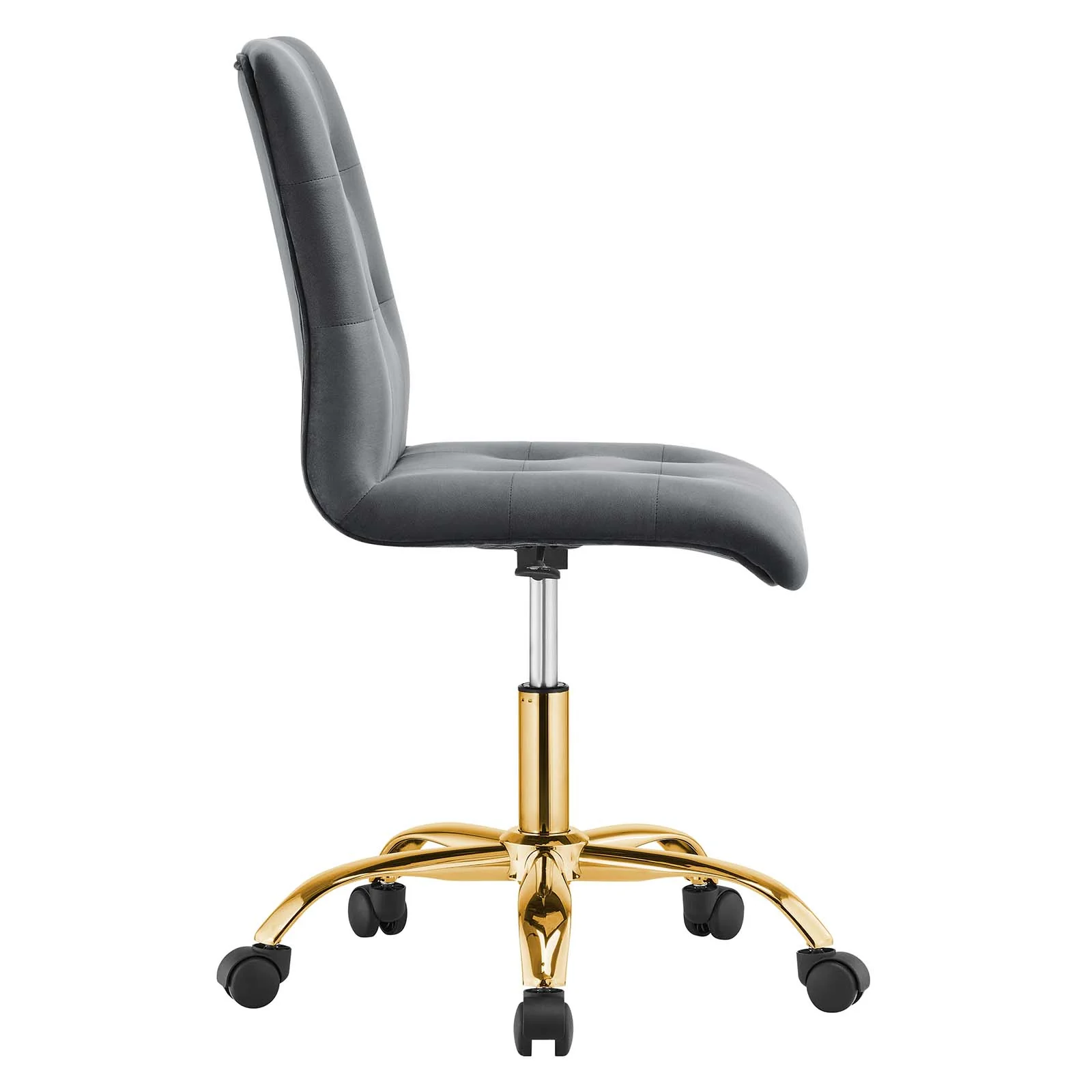 Prim Armless Performance Velvet Office Chair By Modway - EEI-4973 - Image 18