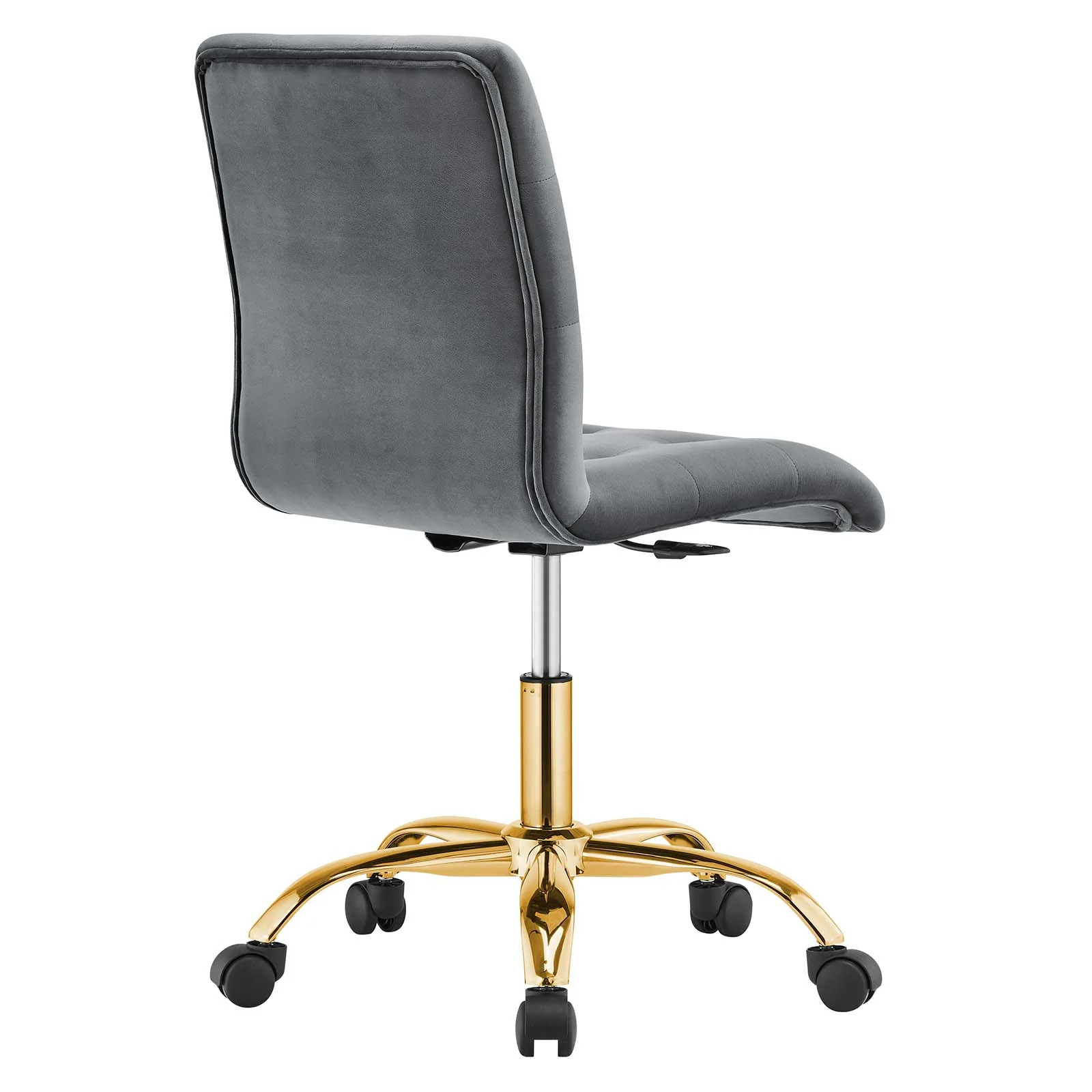 Prim Armless Performance Velvet Office Chair By Modway - EEI-4973 - Image 19