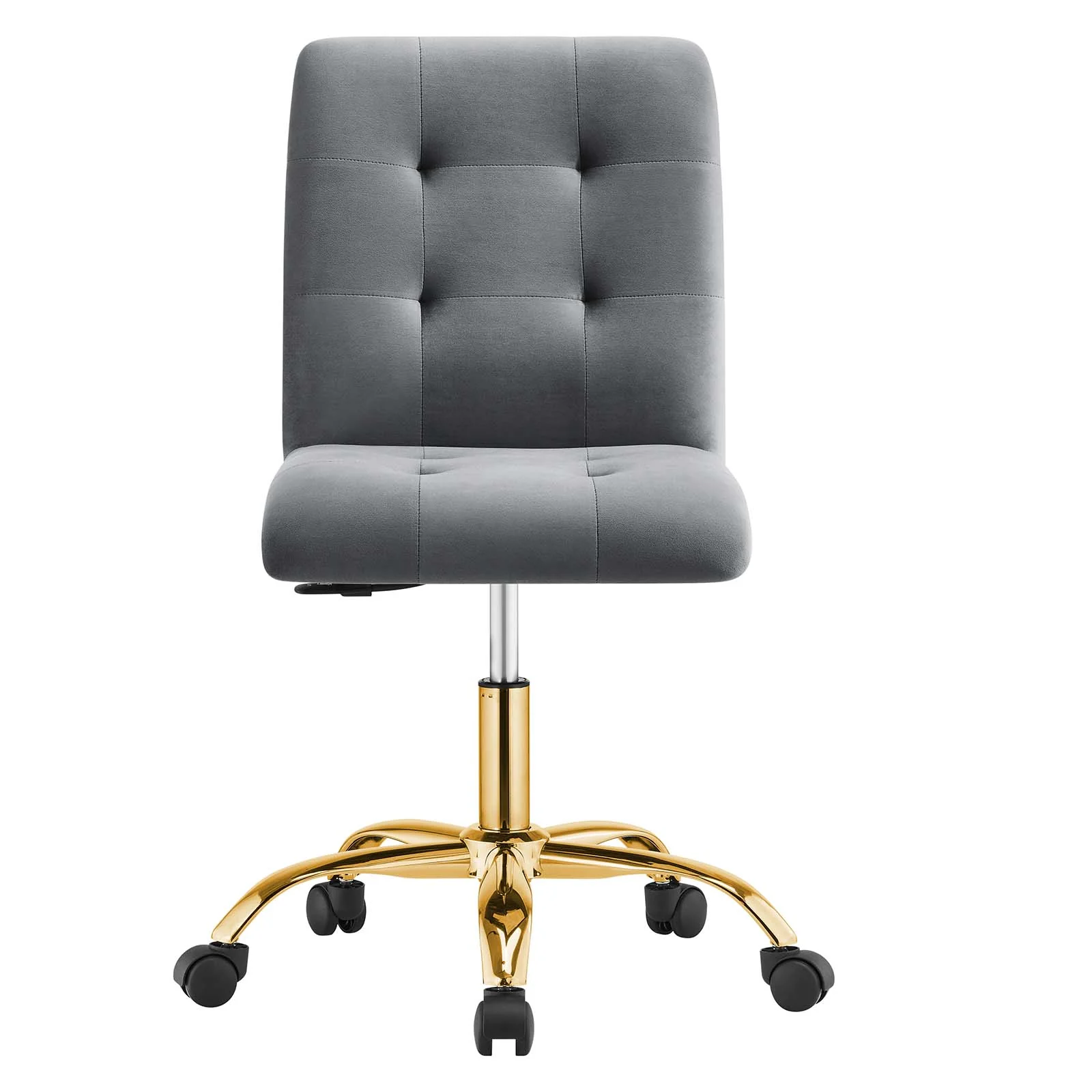 Prim Armless Performance Velvet Office Chair By Modway - EEI-4973 - Image 20
