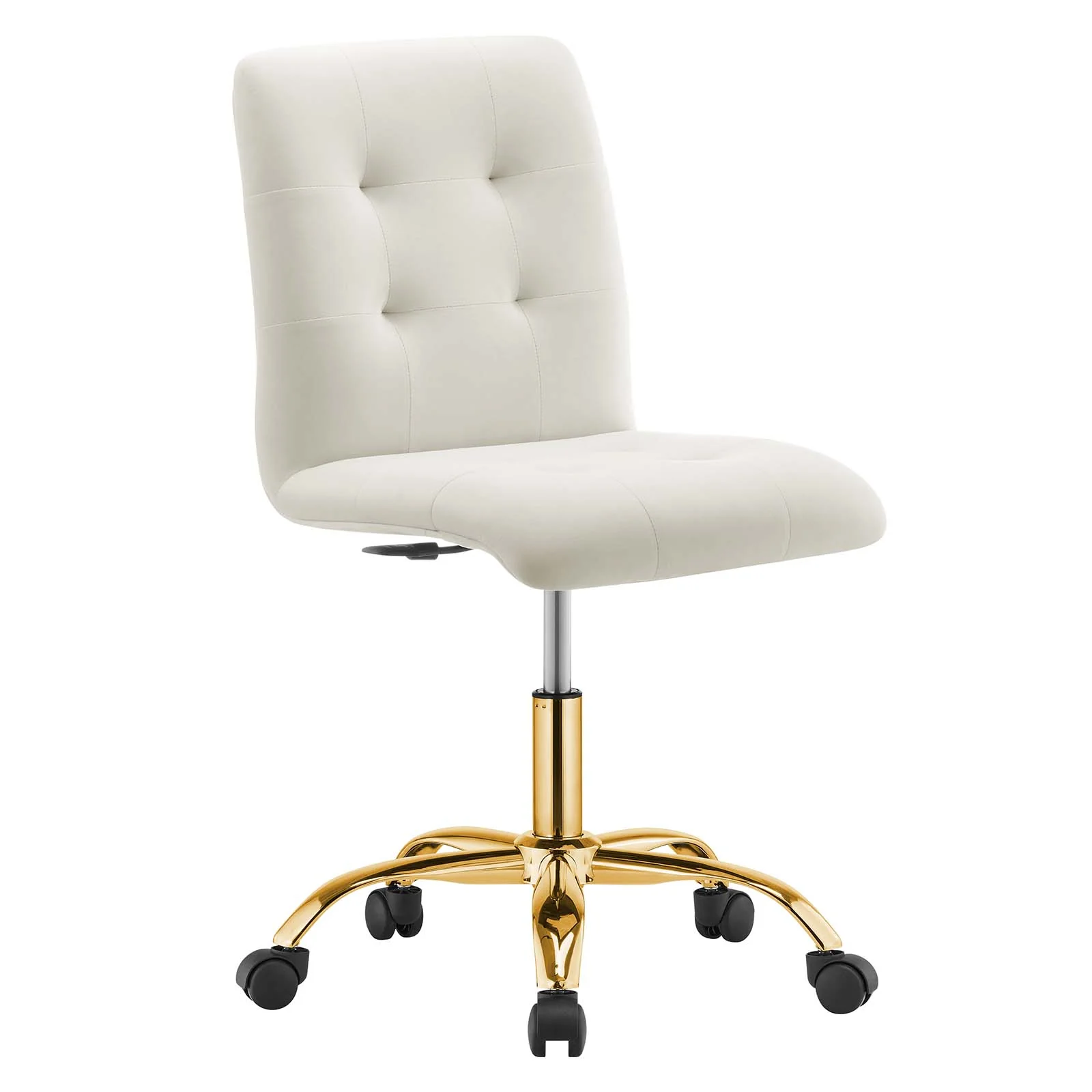 Prim Armless Performance Velvet Office Chair By Modway - EEI-4973 - Image 25