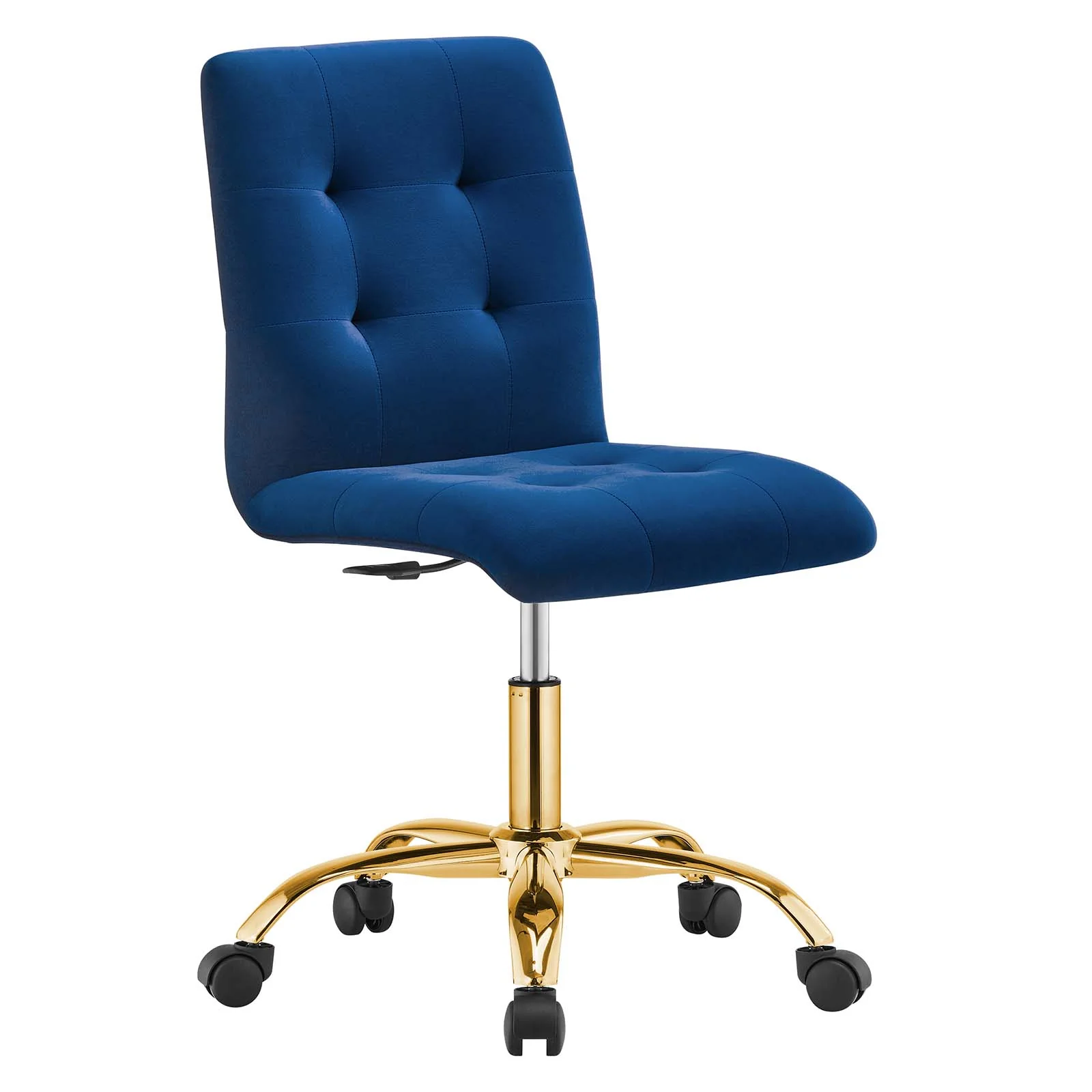 Prim Armless Performance Velvet Office Chair By Modway - EEI-4973 - Image 33