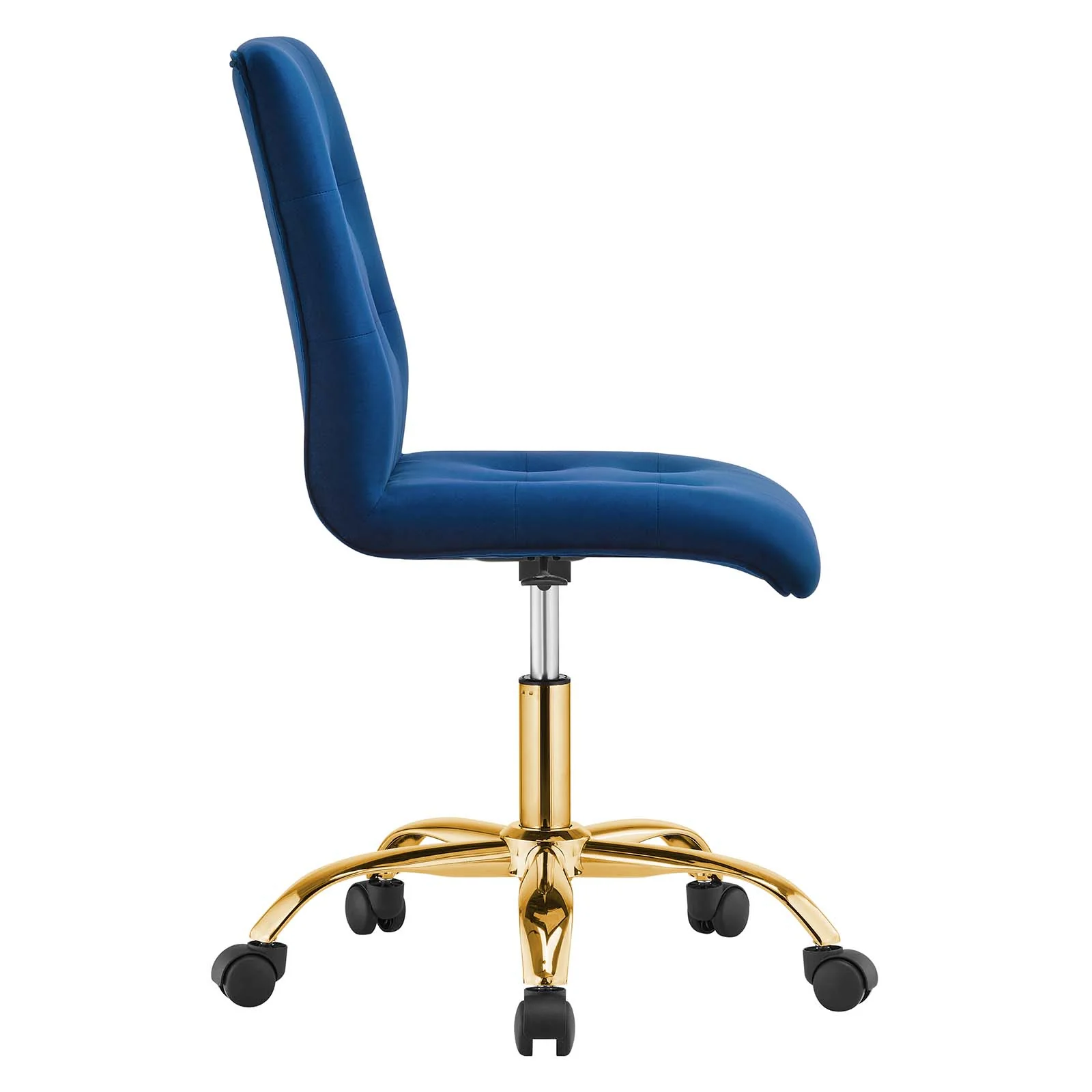 Prim Armless Performance Velvet Office Chair By Modway - EEI-4973 - Image 34