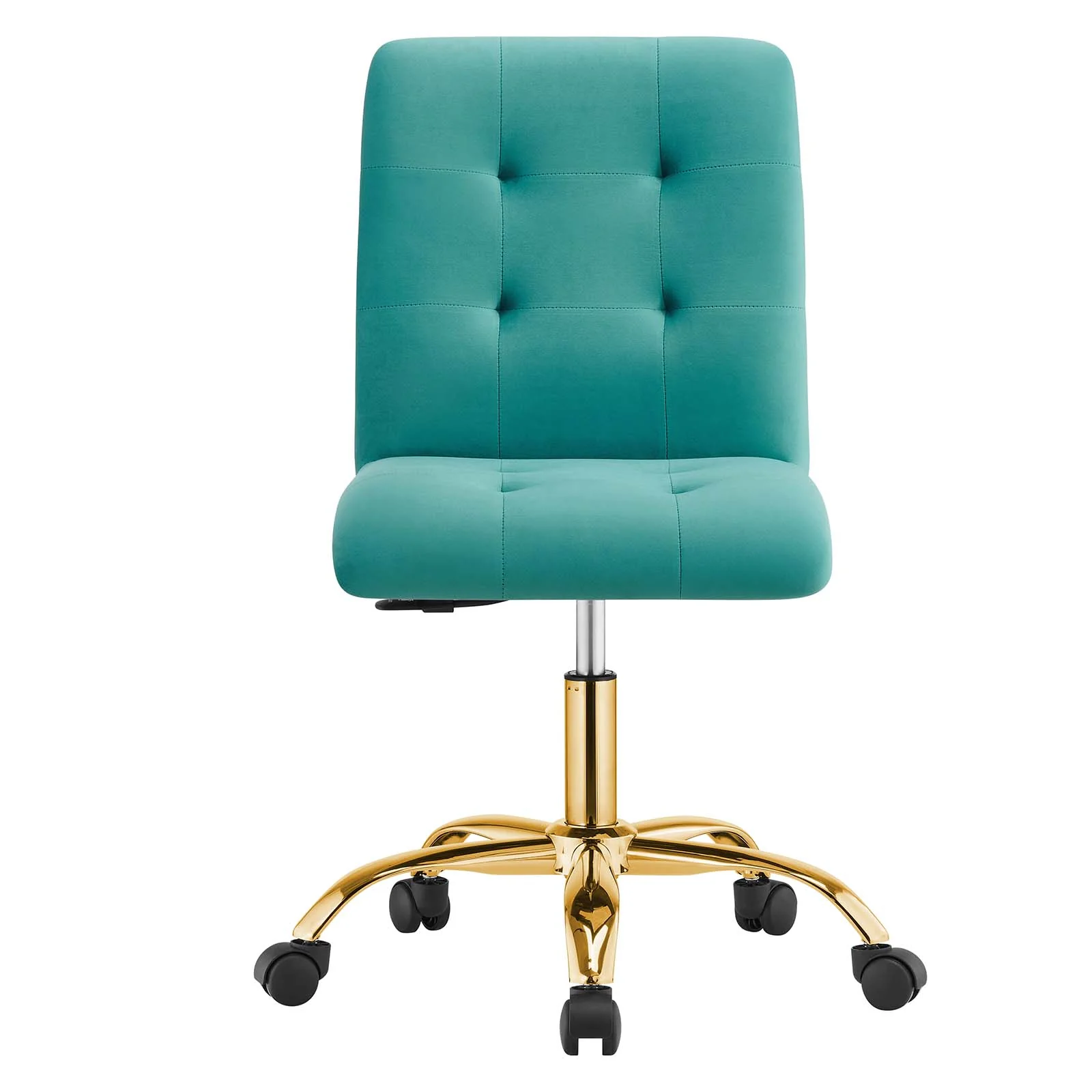 Prim Armless Performance Velvet Office Chair By Modway - EEI-4973 - Image 44