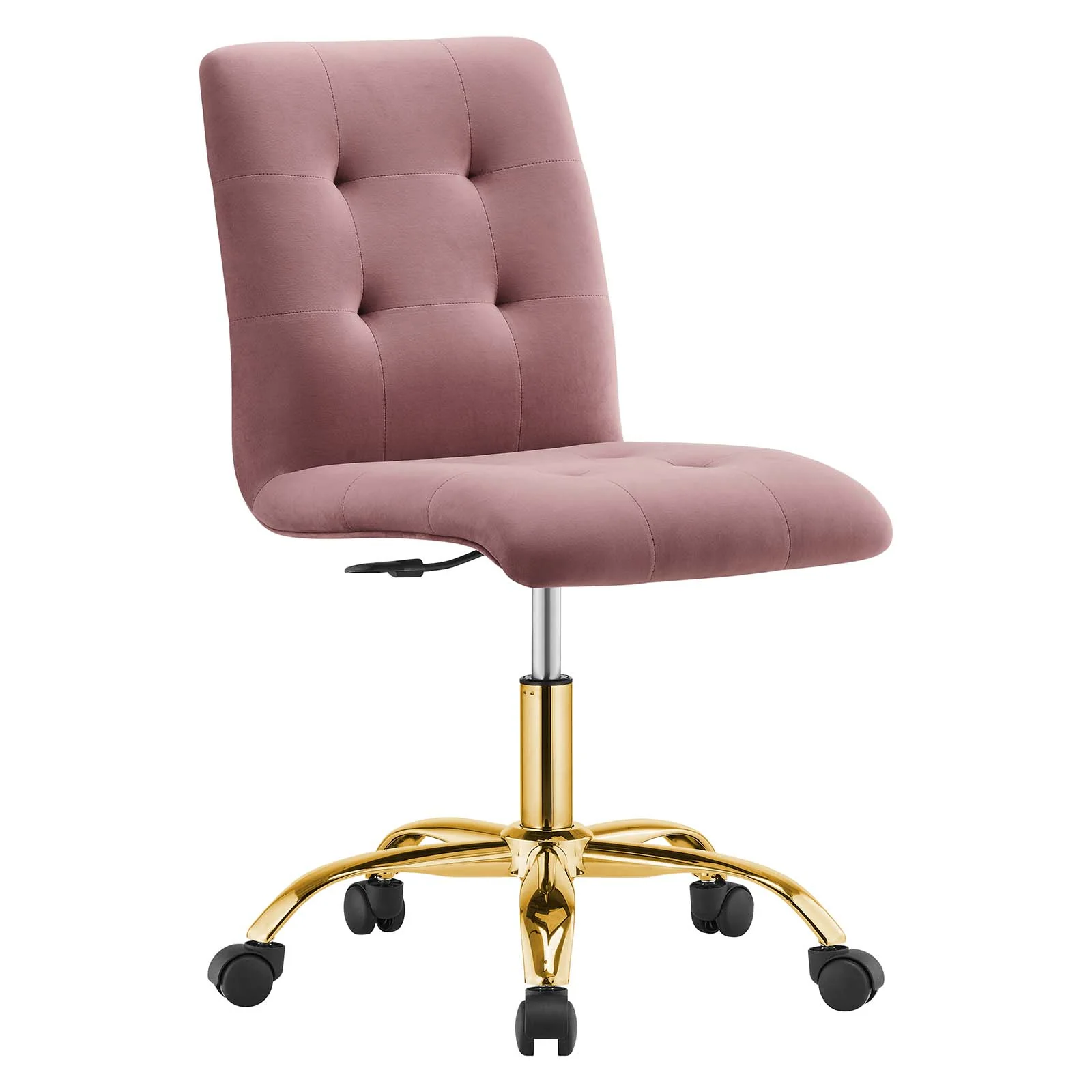 Prim Armless Performance Velvet Office Chair By Modway - EEI-4973 - Image 9