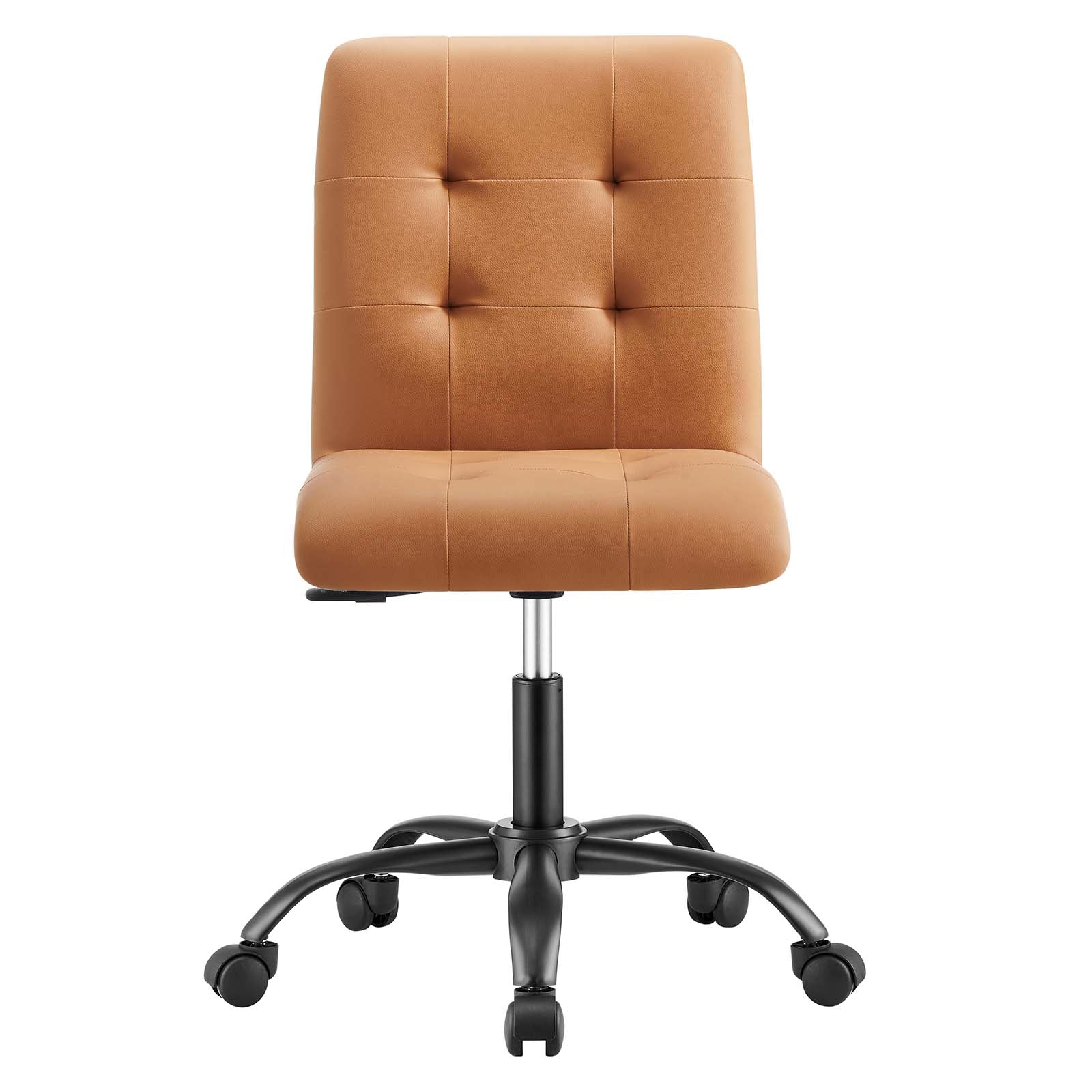 Prim Armless Vegan Leather Office Chair By Modway - EEI-4975 - Image 12