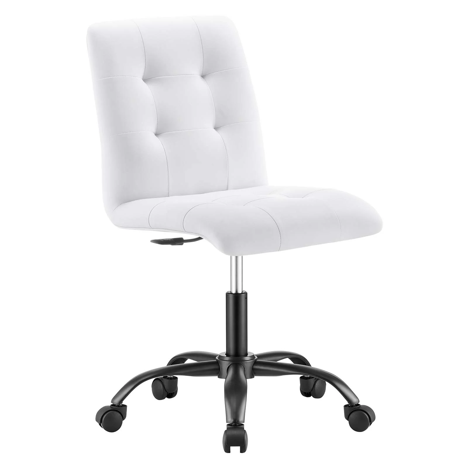 Prim Armless Vegan Leather Office Chair By Modway - EEI-4975 - Image 17