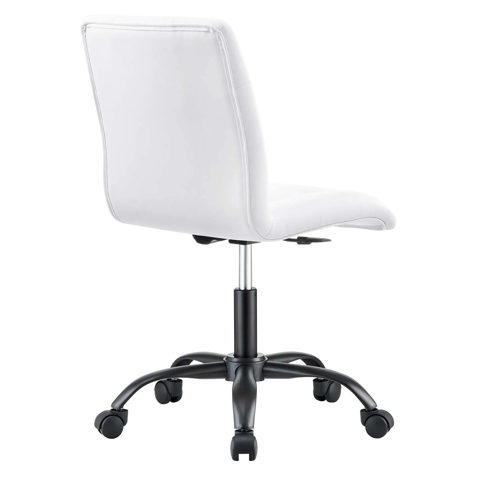 Prim Armless Vegan Leather Office Chair By Modway - EEI-4975 - Image 19