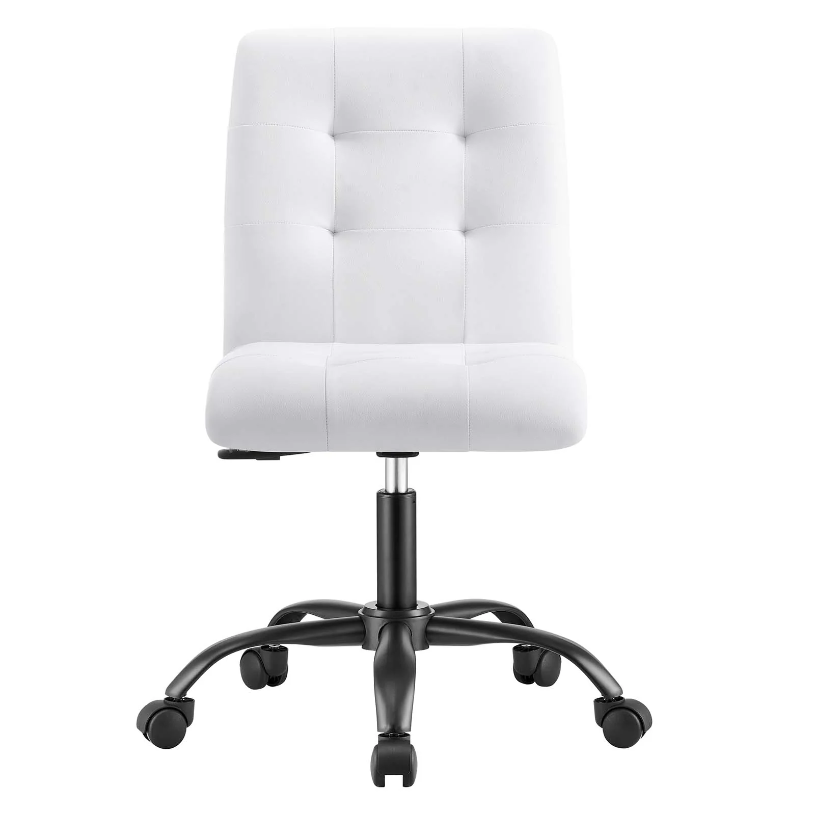 Prim Armless Vegan Leather Office Chair By Modway - EEI-4975 - Image 20