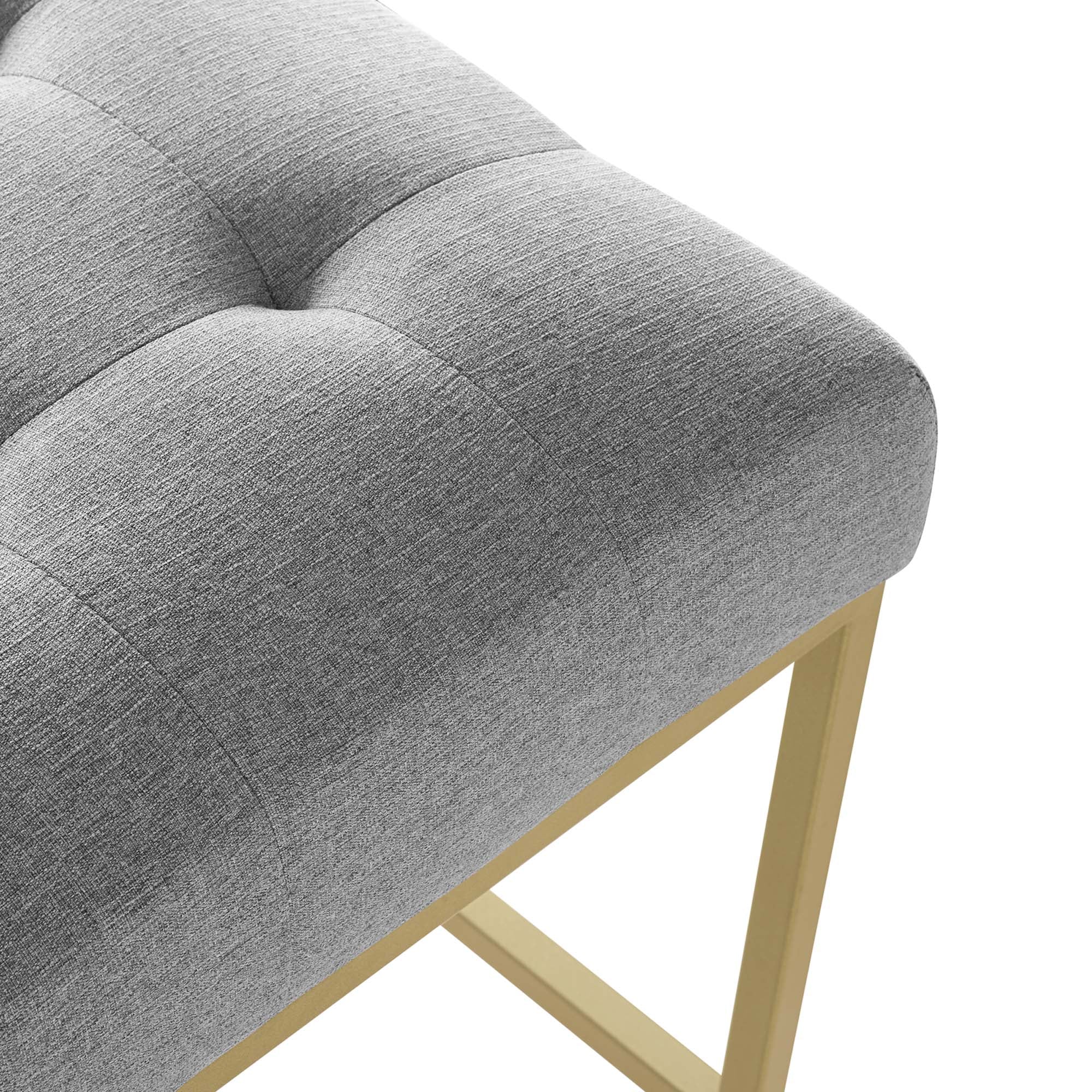Privy Upholstered Fabric Counter Stool Set of 2 by Modway - Image 7