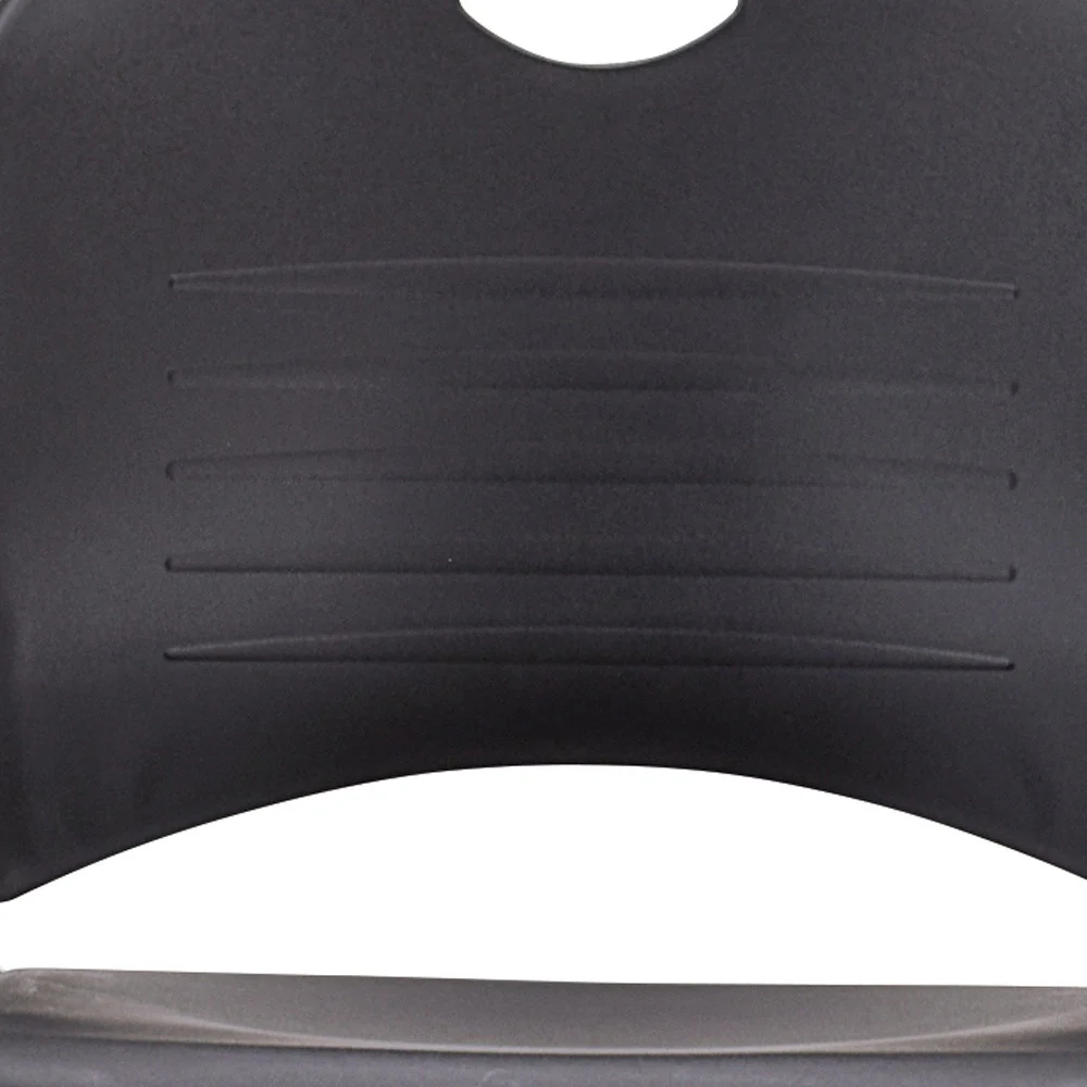 Professional Grade Set of 4 Black Plastic Guest Chairs By Homeroots - Image 5