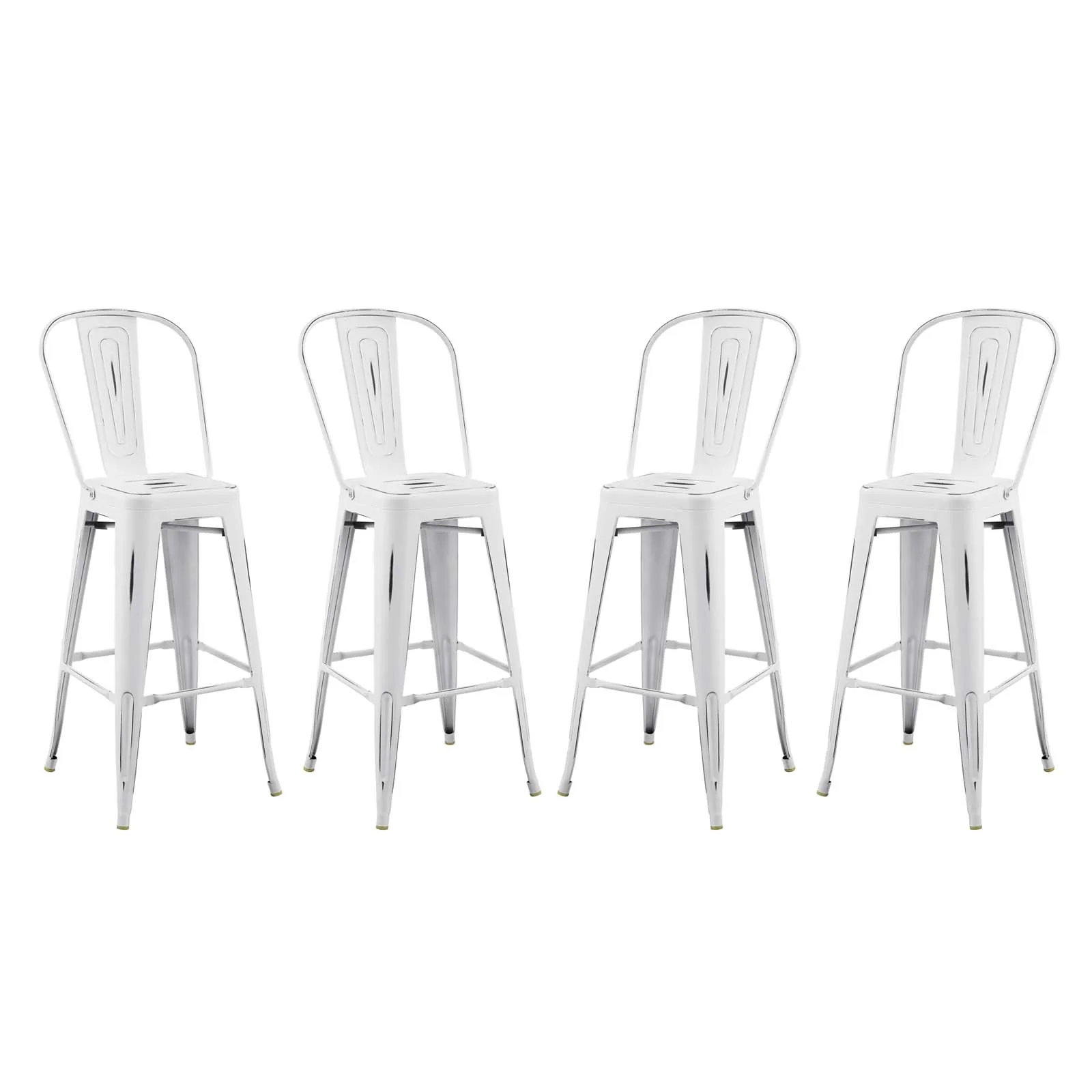 Promenade Bar Side Stool Metal Set of 4 By Modway - EEI-3898 - Image 2
