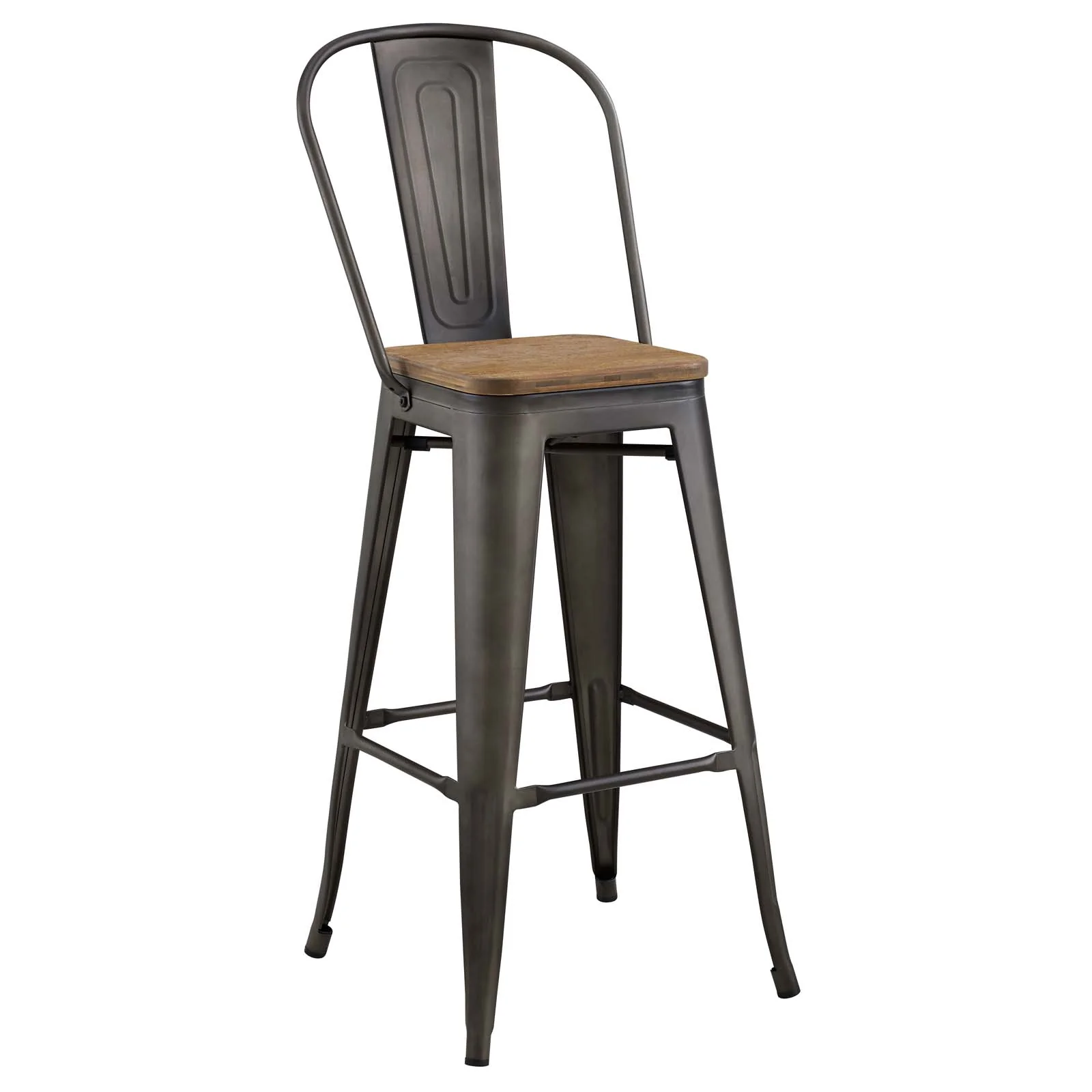 Promenade Bar Stool Metal Set of 2 By Modway - EEI-3899 - Image 3