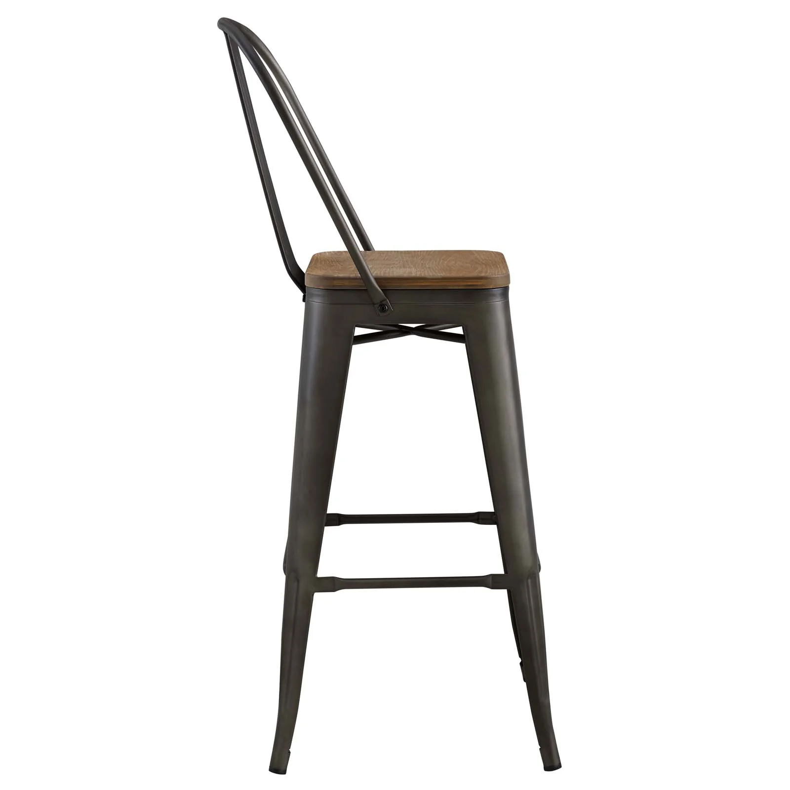Promenade Bar Stool Metal Set of 2 By Modway - EEI-3899 - Image 4