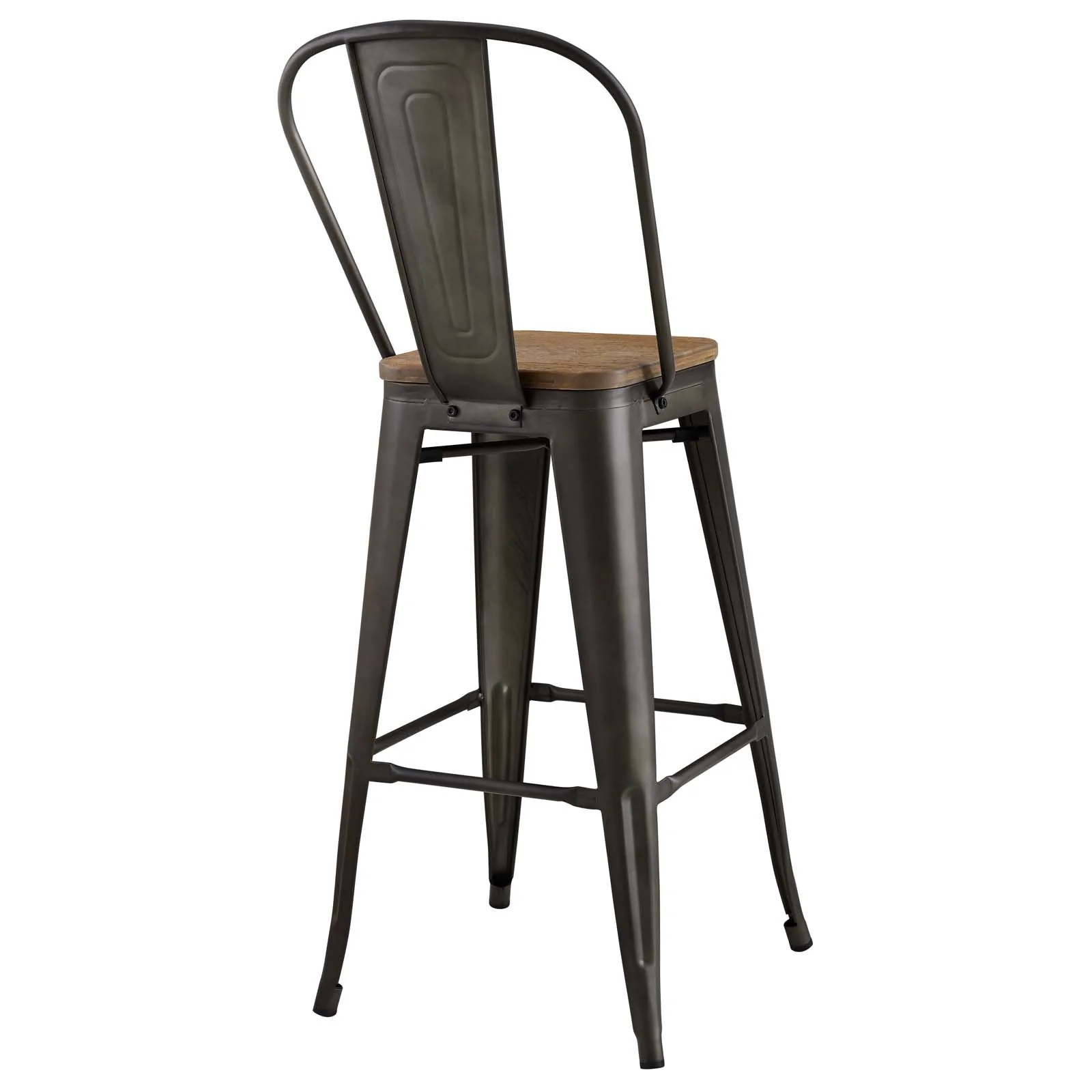 Promenade Bar Stool Metal Set of 2 By Modway - EEI-3899 - Image 5