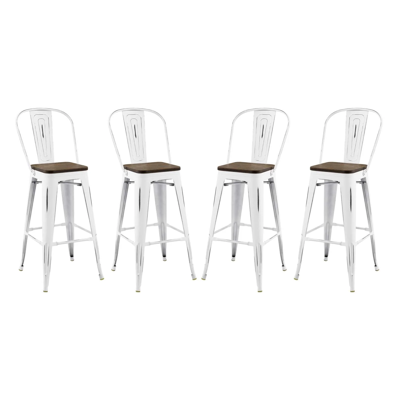 Promenade Bar Stool Metal Set of 4 By Modway - EEI-3951 - Image 2