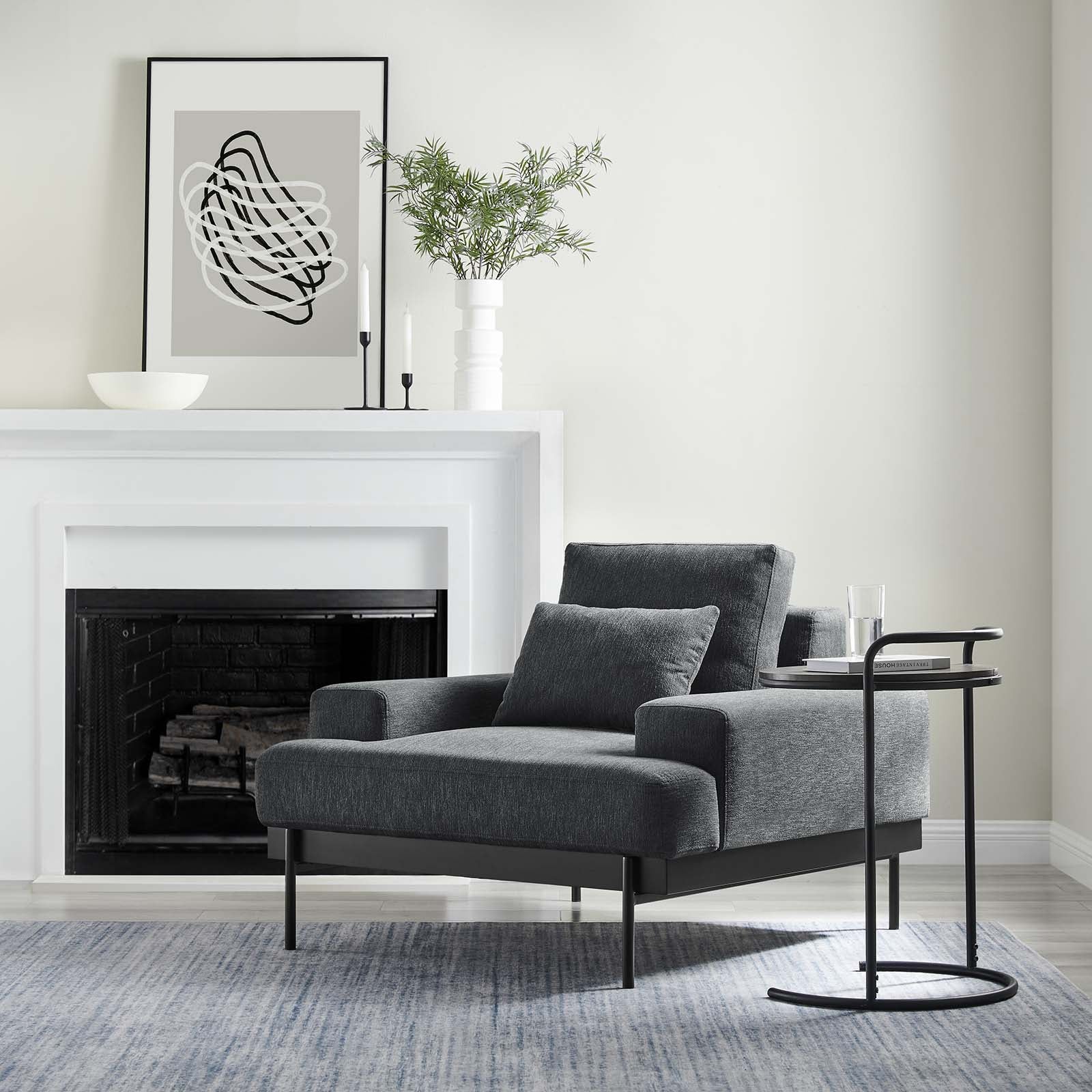 Proximity Upholstered Fabric Armchair By Modway - EEI-6216 - Image 16