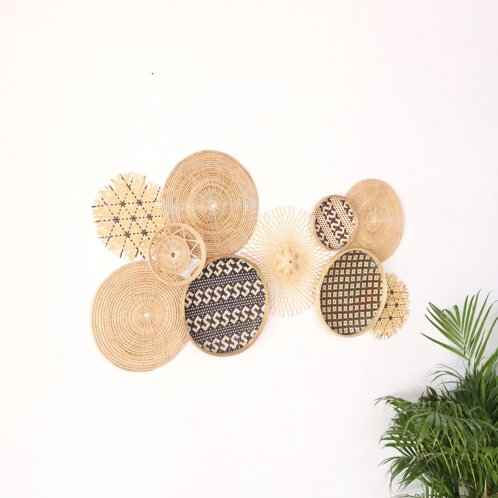 Pu Yi Sa - Bamboo And Rattan Wall Art Decor By Thaihome - Image 3