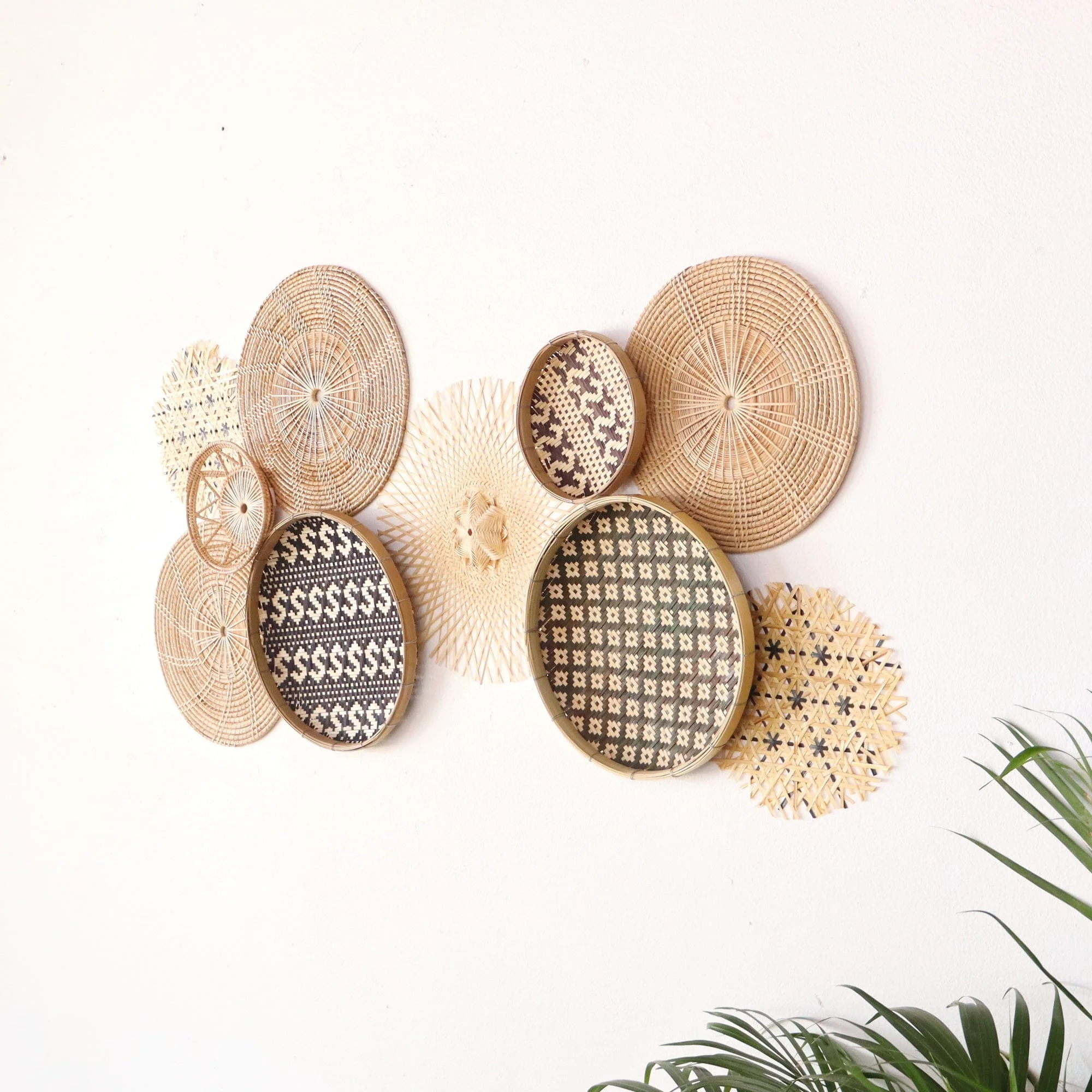 Pu Yi Sa - Bamboo And Rattan Wall Art Decor By Thaihome - Image 4