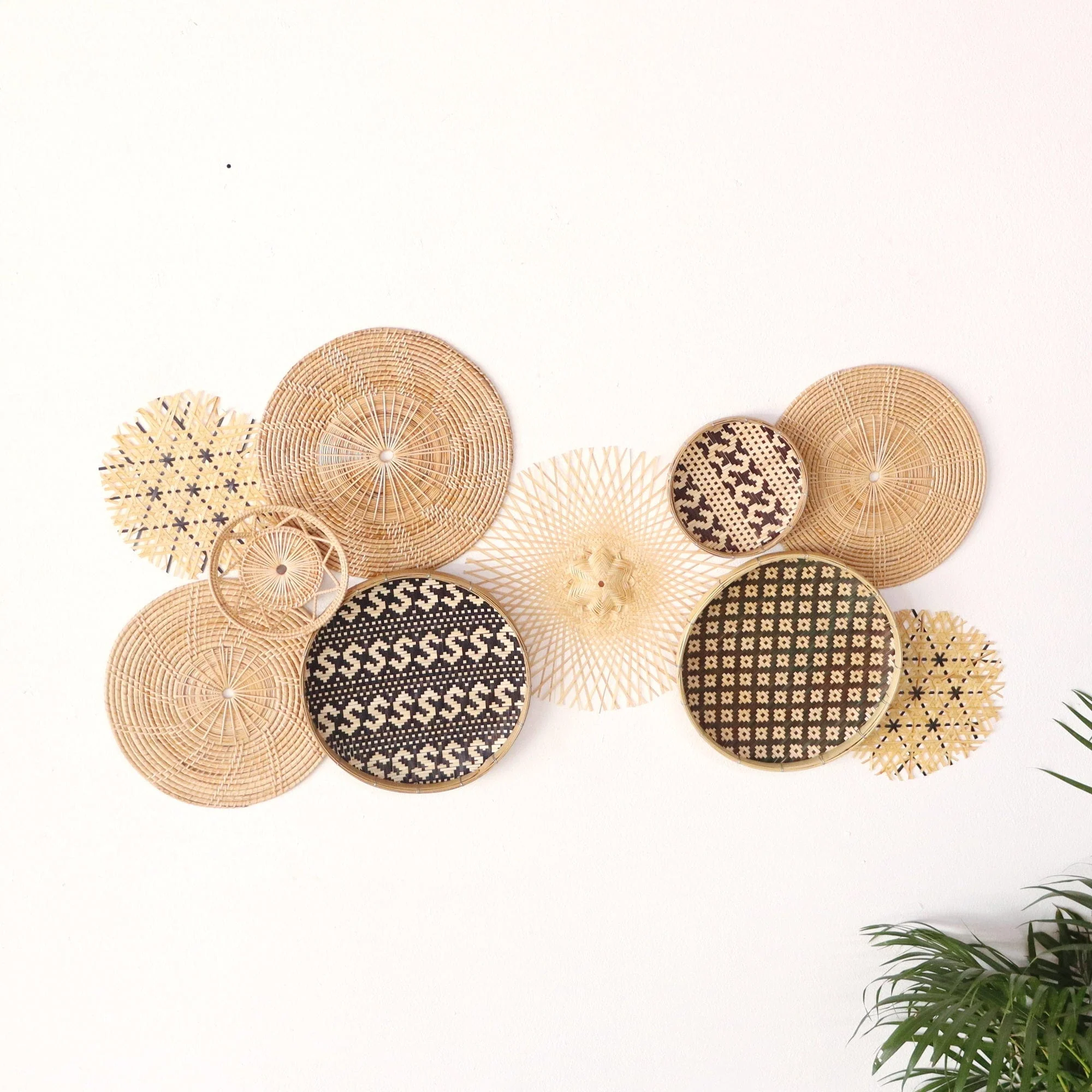 Pu Yi Sa - Bamboo And Rattan Wall Art Decor By Thaihome - Image 5