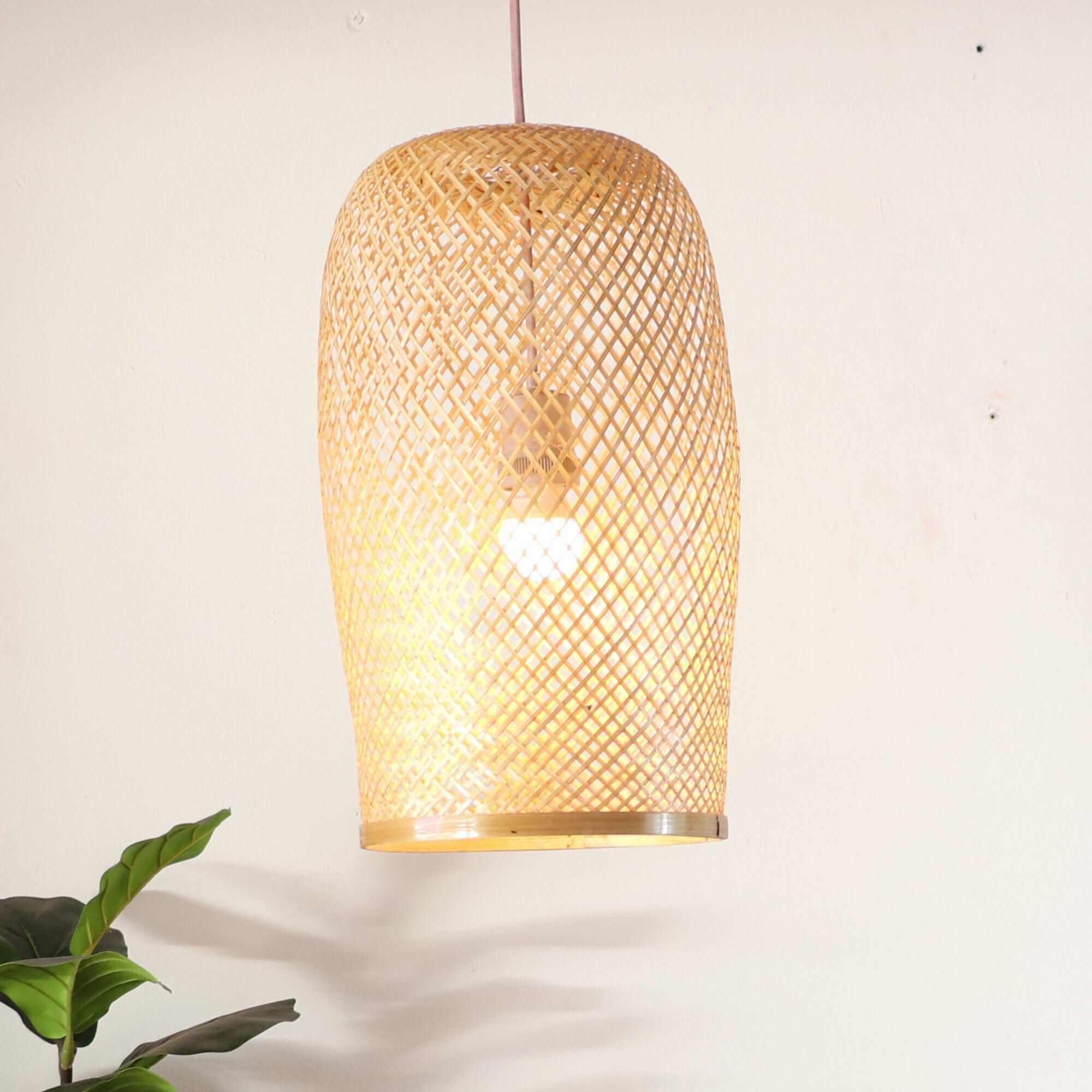 Punna - Bamboo Pendant Light Shade By Thaihome - Image 2